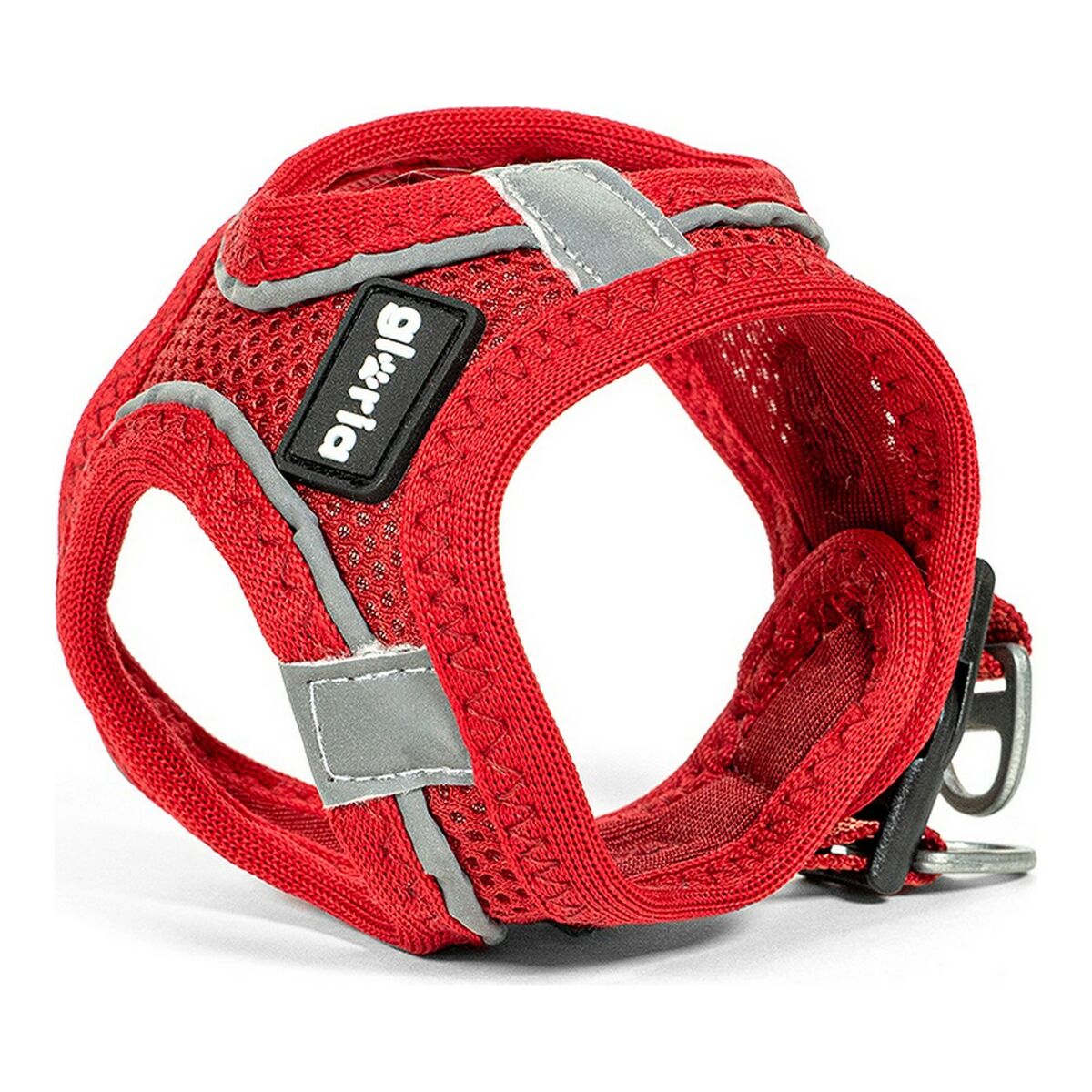 Dog Harness Gloria Air Mesh Trek Star Adjustable Red Size XXXS (18-20 cm) Dog Harness Gloria Air Mesh Trek Star Adjustable Red Size XXXS (18-20 cm)