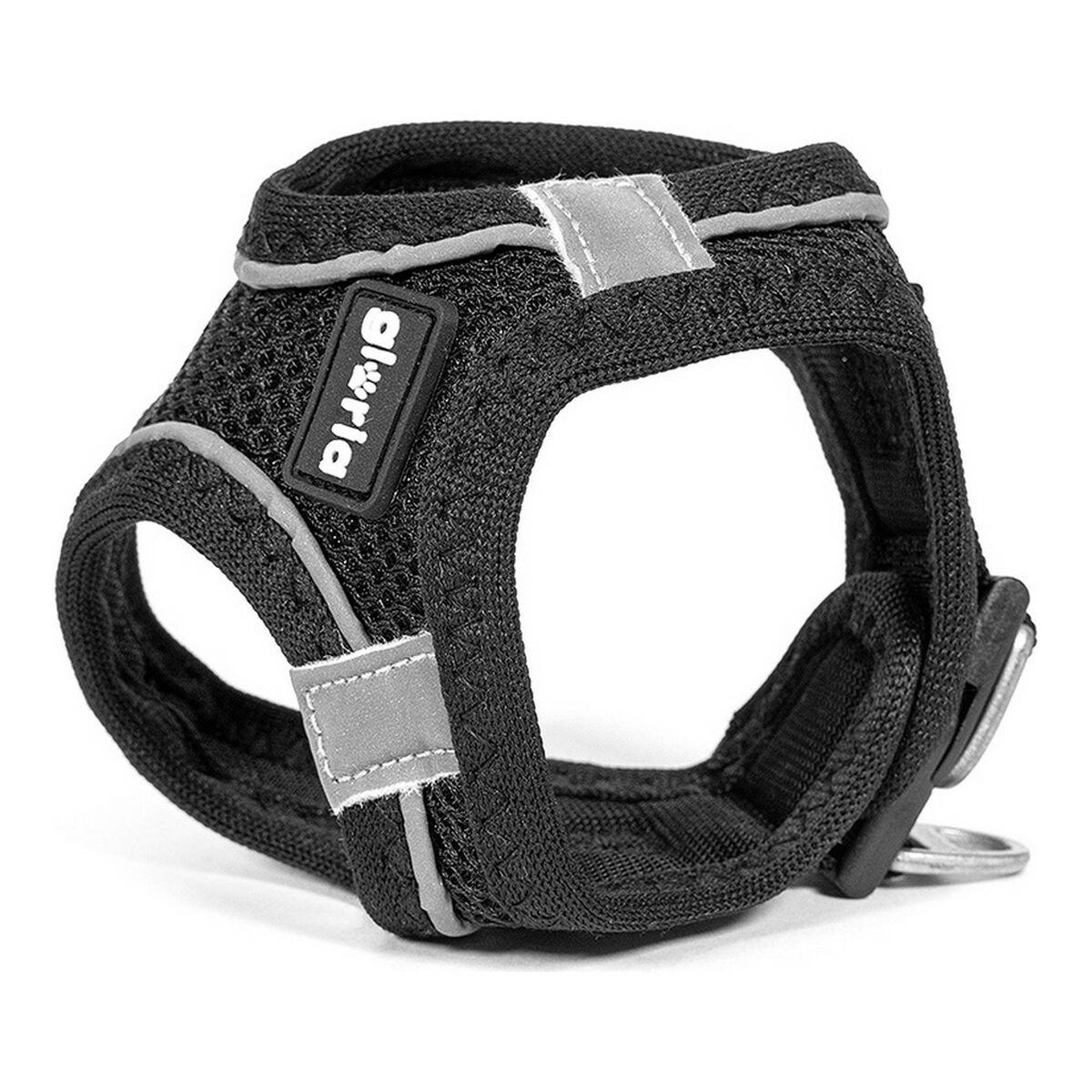 Dog Harness Gloria Air Mesh Trek Star Adjustable Black Size XXXS (18-20 cm) Dog Harness Gloria Air Mesh Trek Star Adjustable Black Size XXXS (18-20 cm)