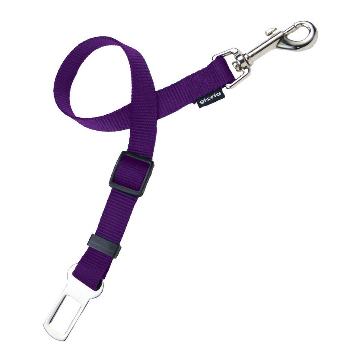 Safety Belt Hook for Dogs Gloria Purple (2 x 28-45 cm) Safety Belt Hook for Dogs Gloria Purple (2 x 28-45 cm)