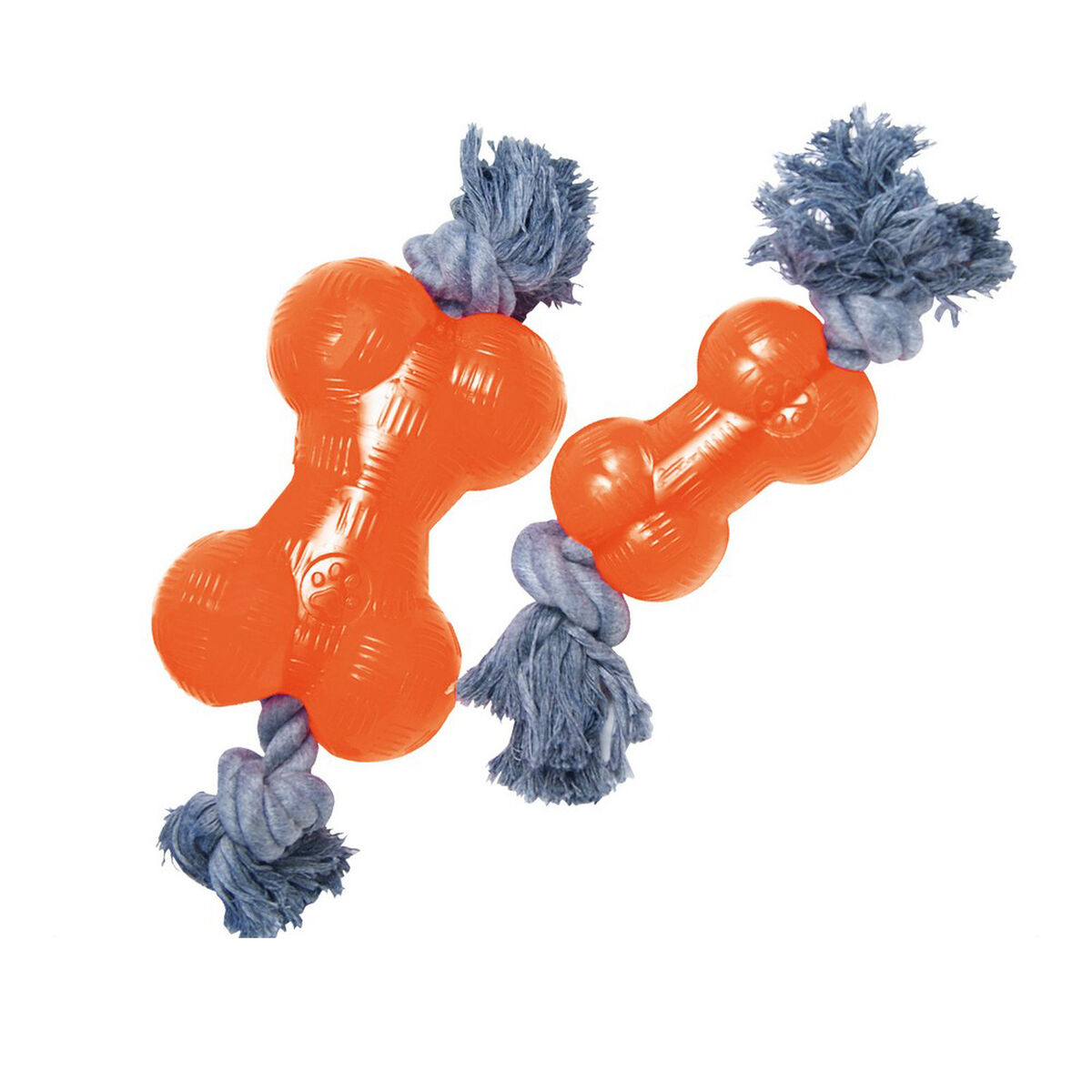 Dog toy Gloria Bone Orange S (9 cm) Dog toy Gloria Bone Orange S (9 cm)