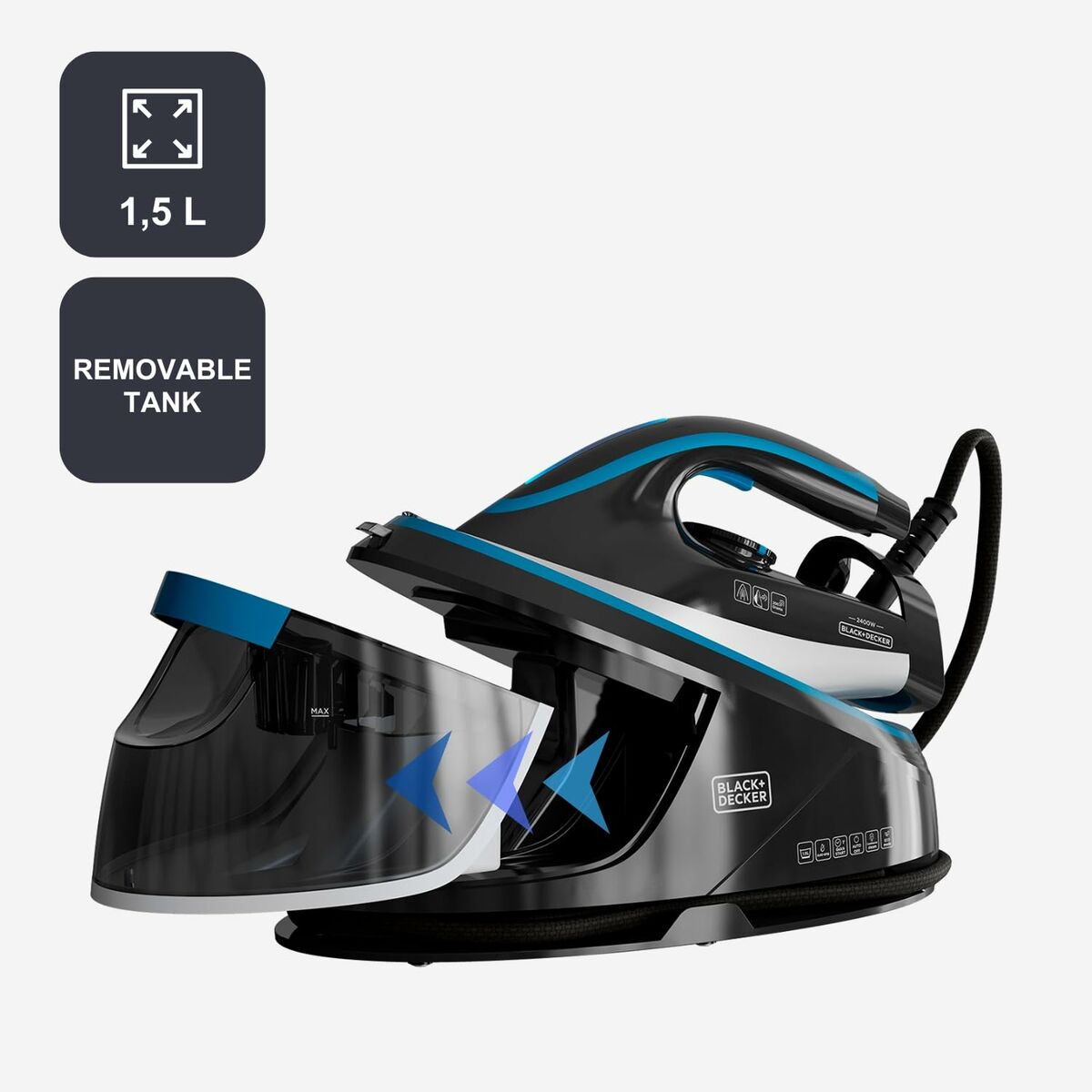 Steam Generating Iron Black & Decker BXSS2401E 2400 W