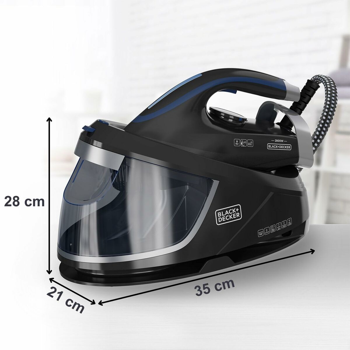 Steam Iron Black & Decker ES9180320B 2800 W