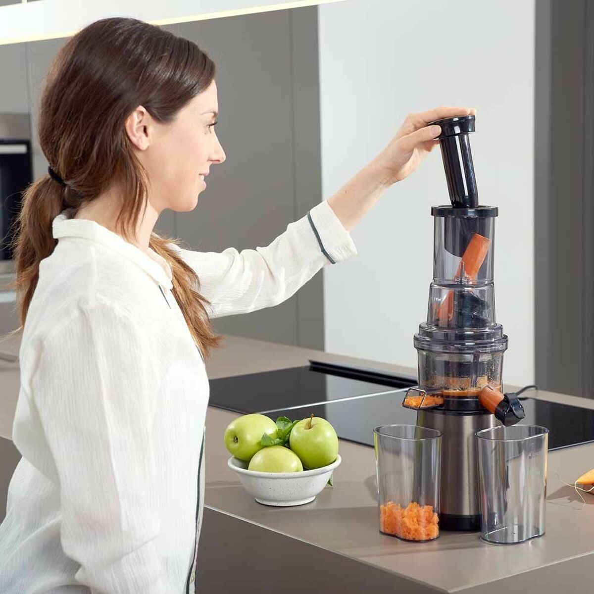 Liquidiser Black & Decker ES9240030B Black Silver 200 W 600 ml