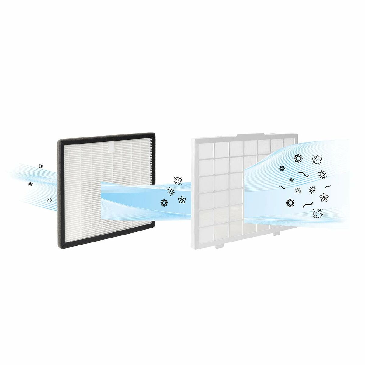 Air purifier Black & Decker BXDH20E White