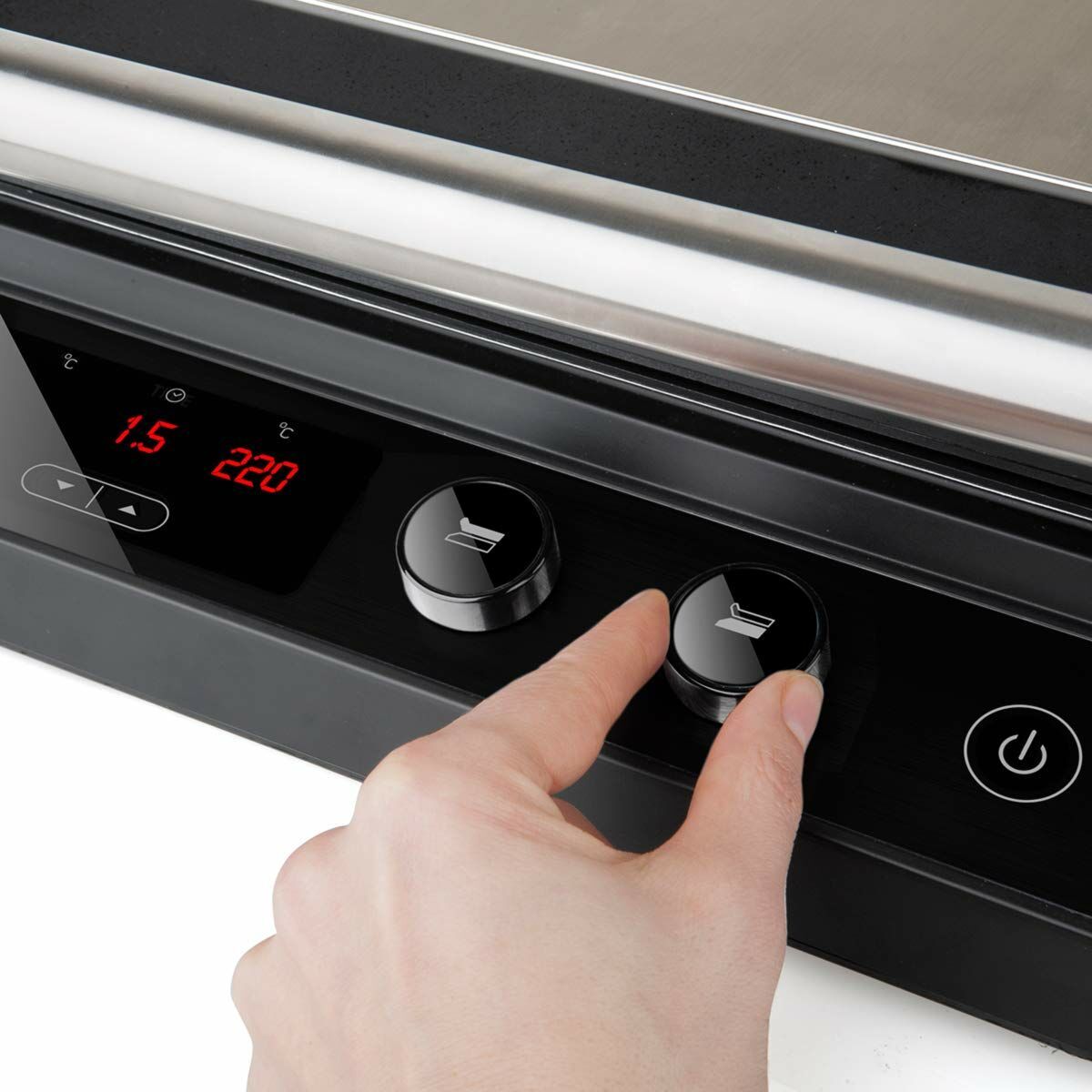 Electric Barbecue Black & Decker BXGR2000E Black 2000 W