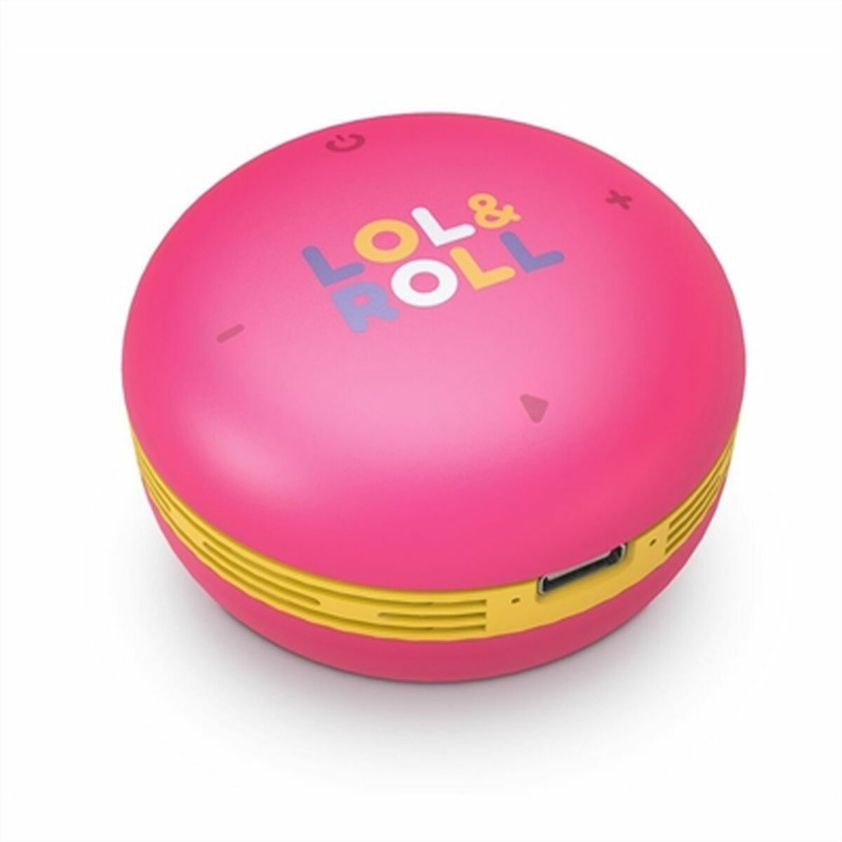 Portable Bluetooth Speakers Energy Sistem Lol&Roll Pop Pink 5 W Portable Bluetooth Speakers Energy Sistem Lol&Roll Pop Pink 5 W
