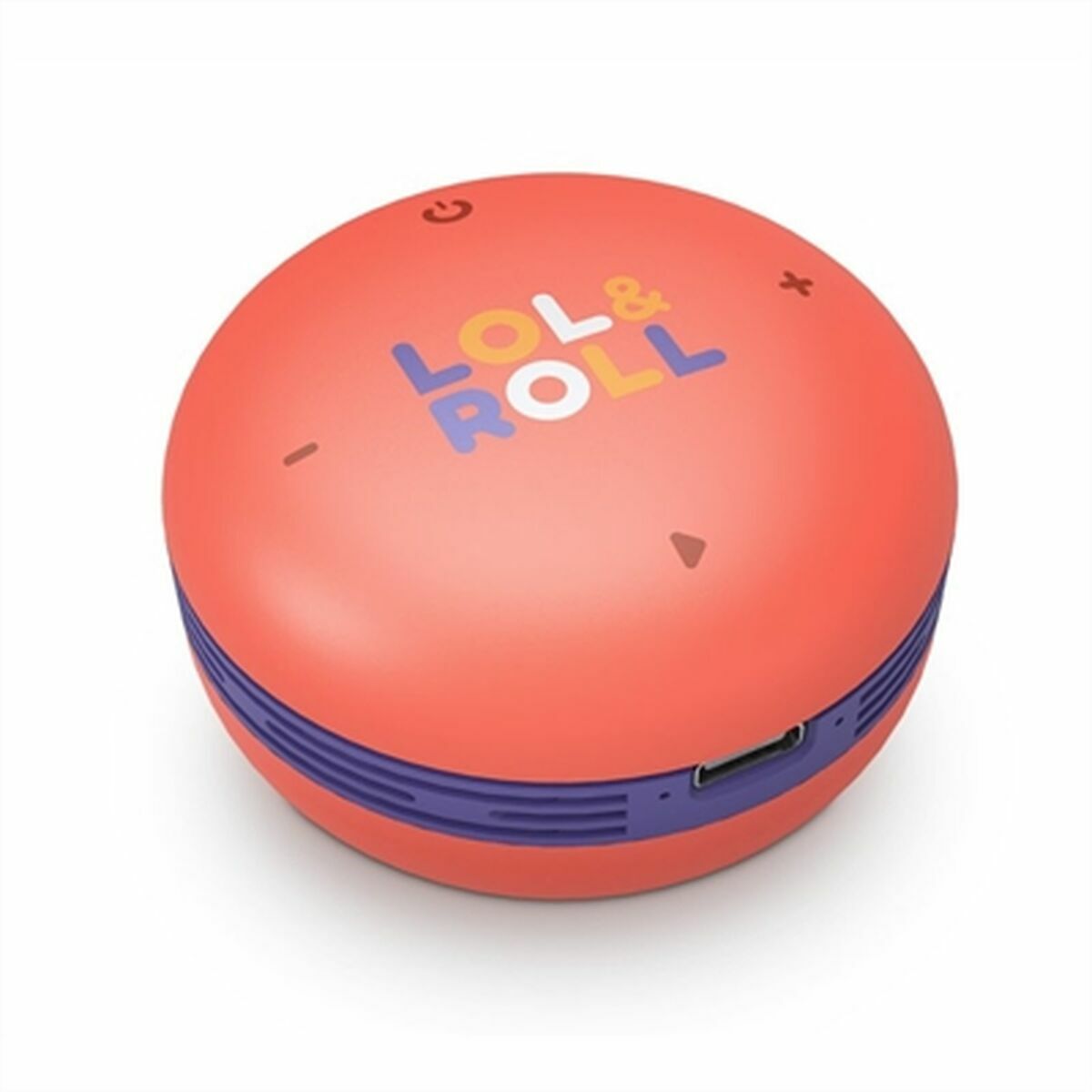 Portable Bluetooth Speakers Energy Sistem Lol&Roll Pop Orange 5 W