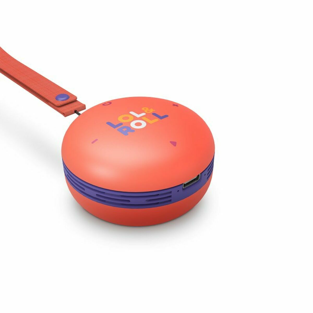 Portable Bluetooth Speakers Energy Sistem Lol&Roll Pop Orange 5 W