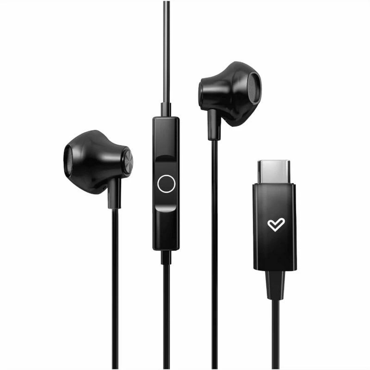 In ear headphones Energy Sistem 459513 Black USB-C