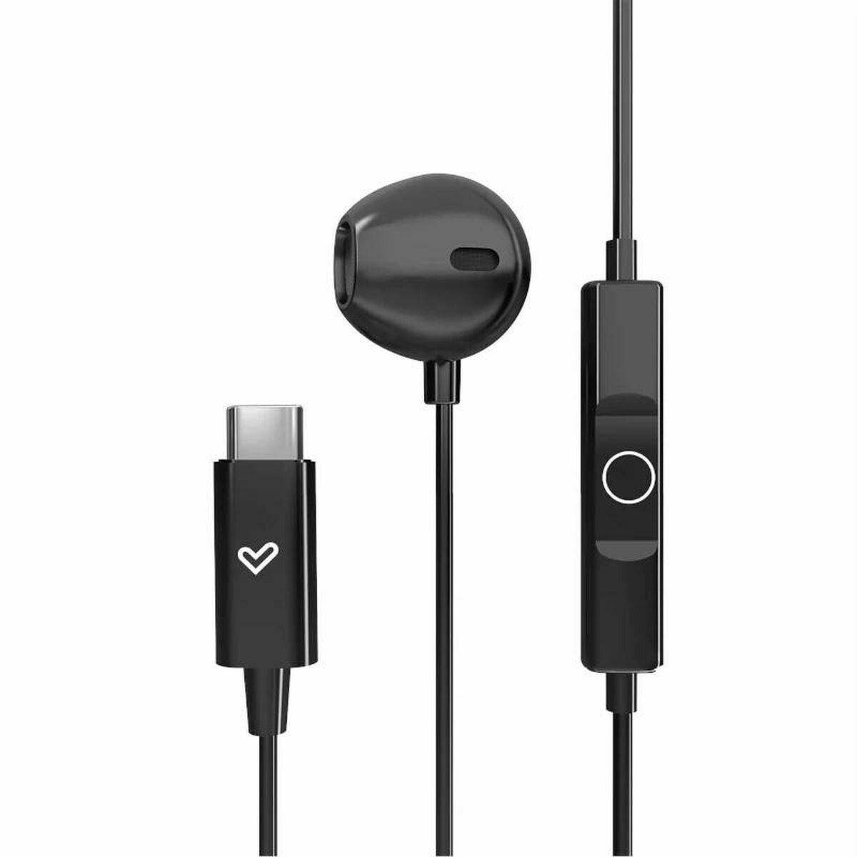 In ear headphones Energy Sistem 459513 Black USB-C