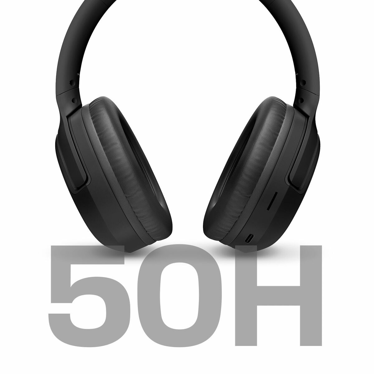 Headphones with Headband Energy Sistem 459674 Black