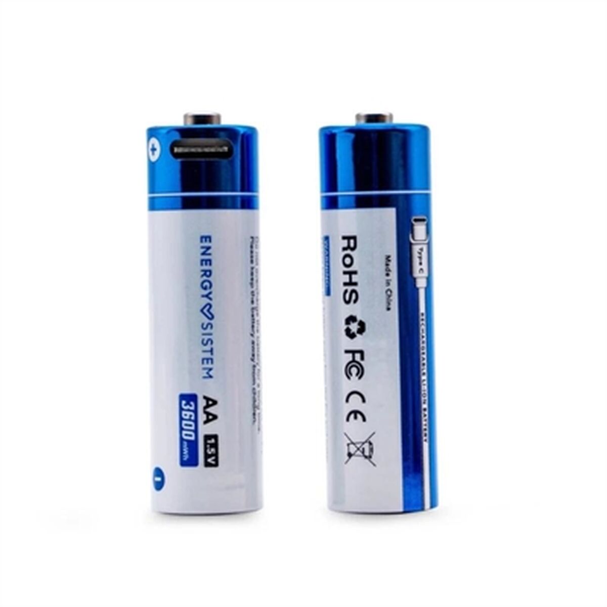 Rechargeable Batteries Energy Sistem 500185 Rechargeable Batteries Energy Sistem 500185