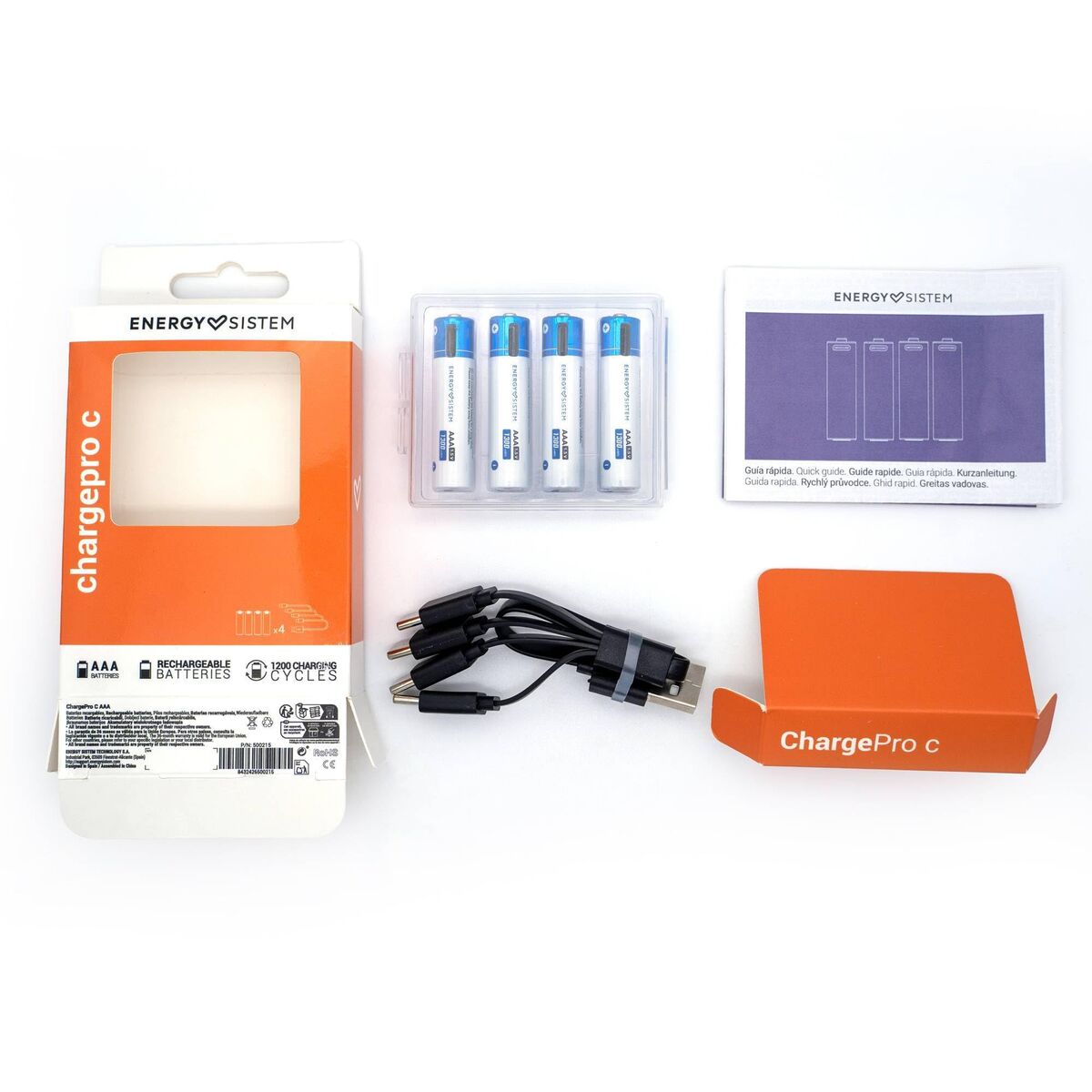 Rechargeable Batteries Energy Sistem 500215