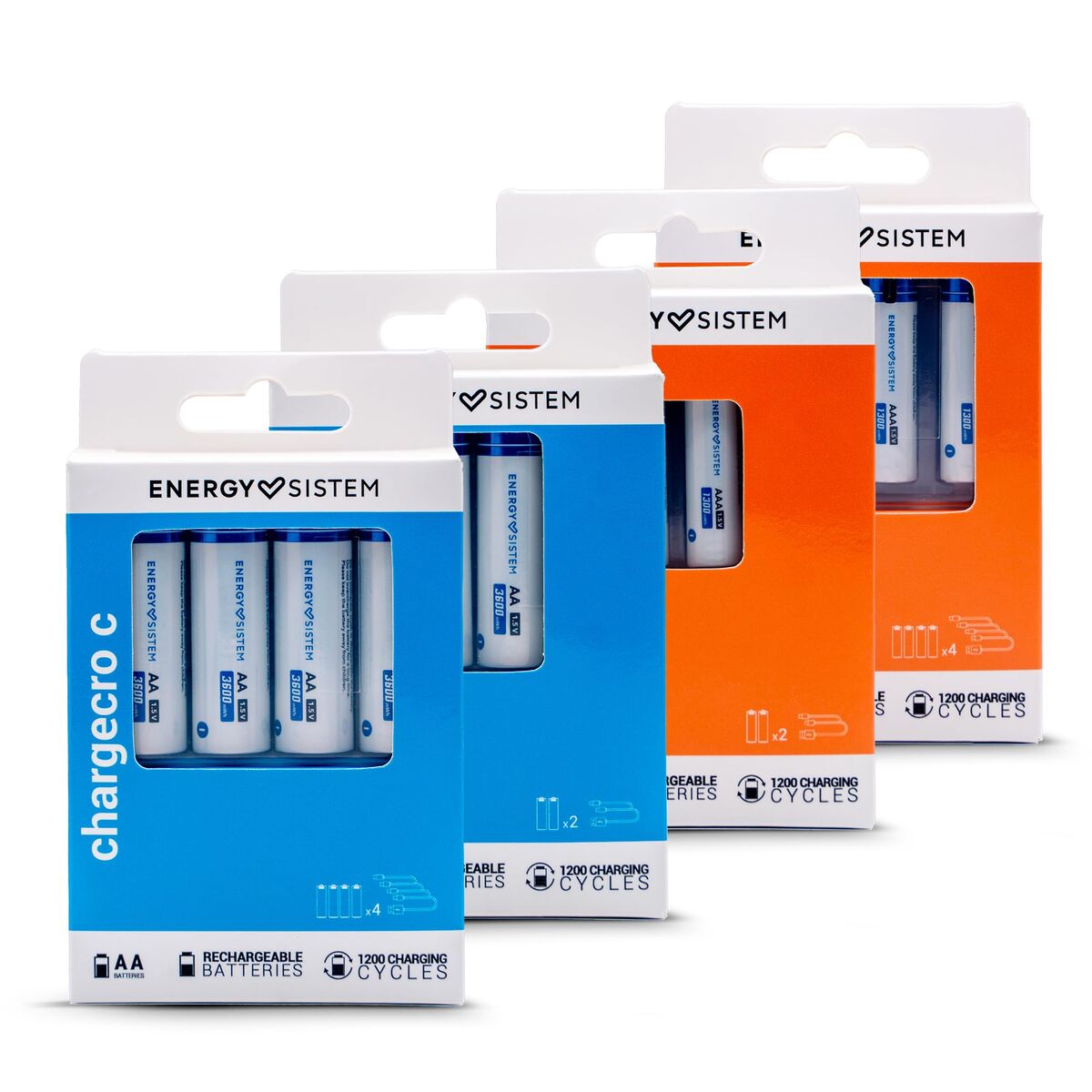 Rechargeable Batteries Energy Sistem 500215