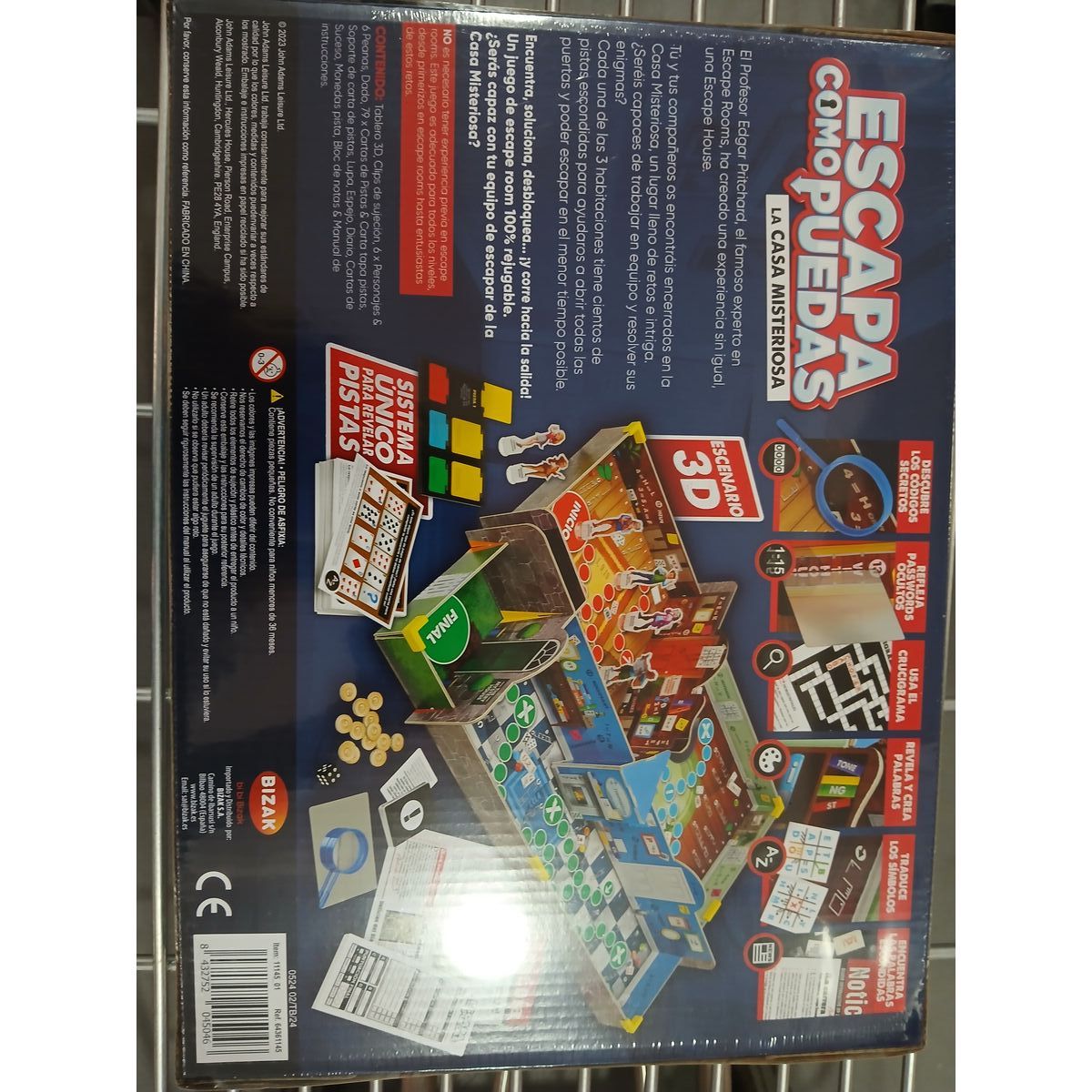 Board game Bizak Escapa como puedas – Escape Room Familiar ES