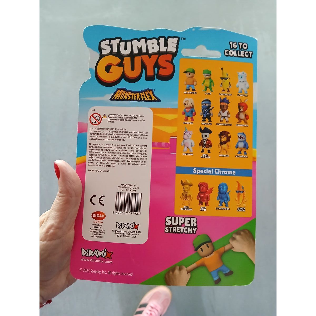 Figure Bizak Monsterflex Stumble Guys Flexible