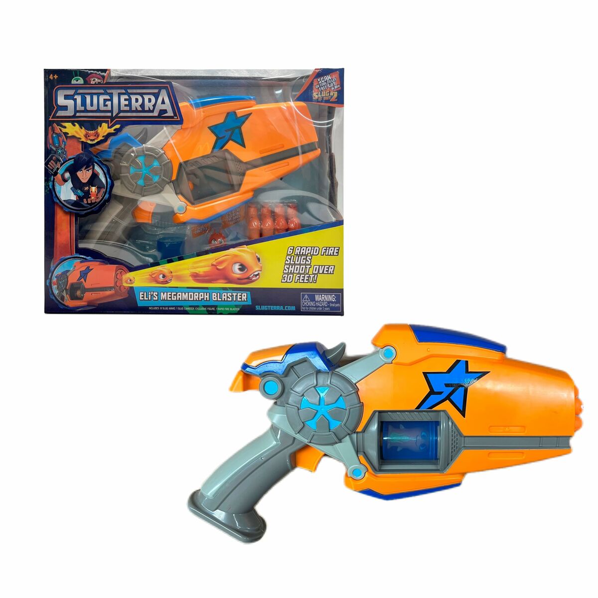 Dart Gun Bizak Slugterra Eli’S Megamorph Blaster Orange