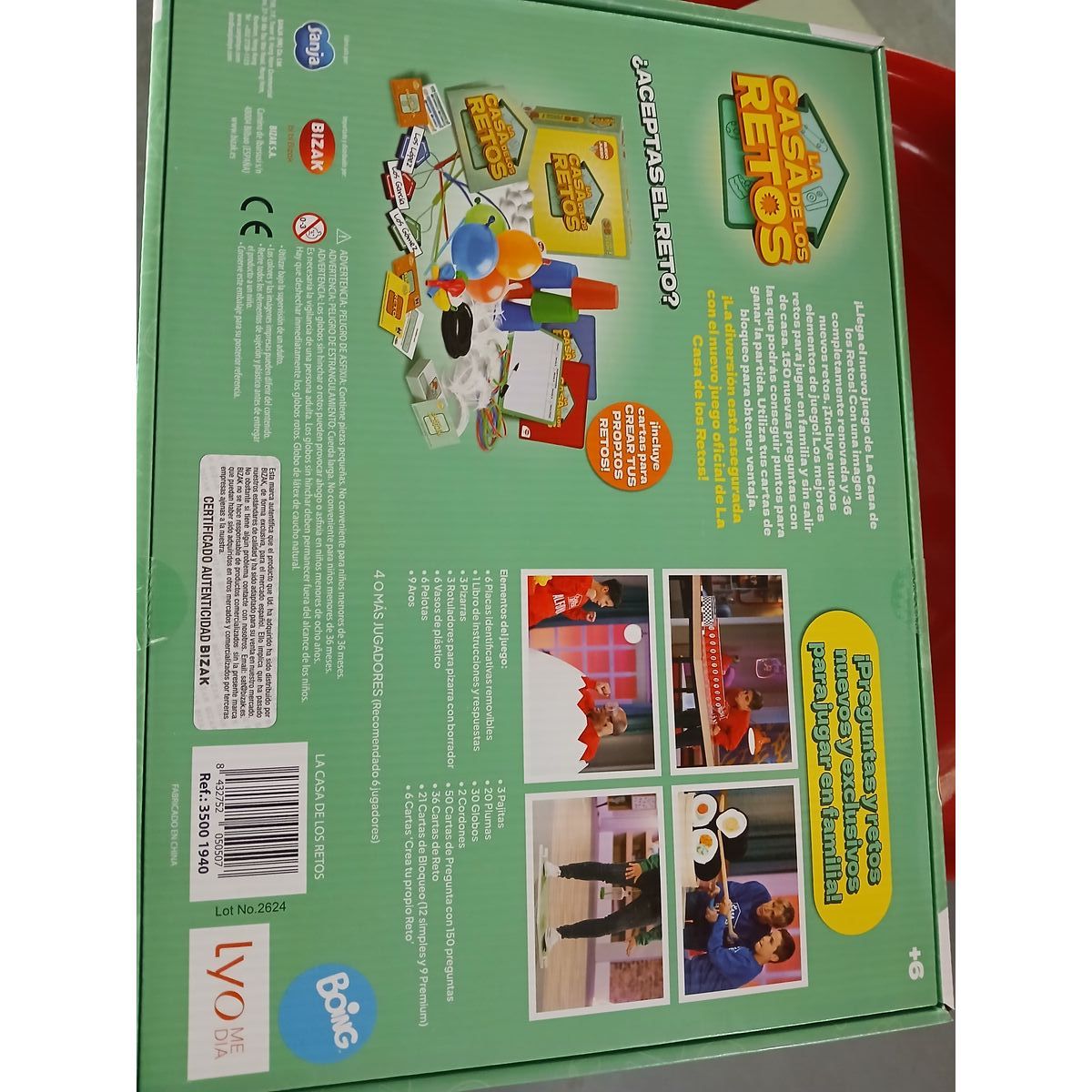 Educational Game Bizak La Casa De Los Retos