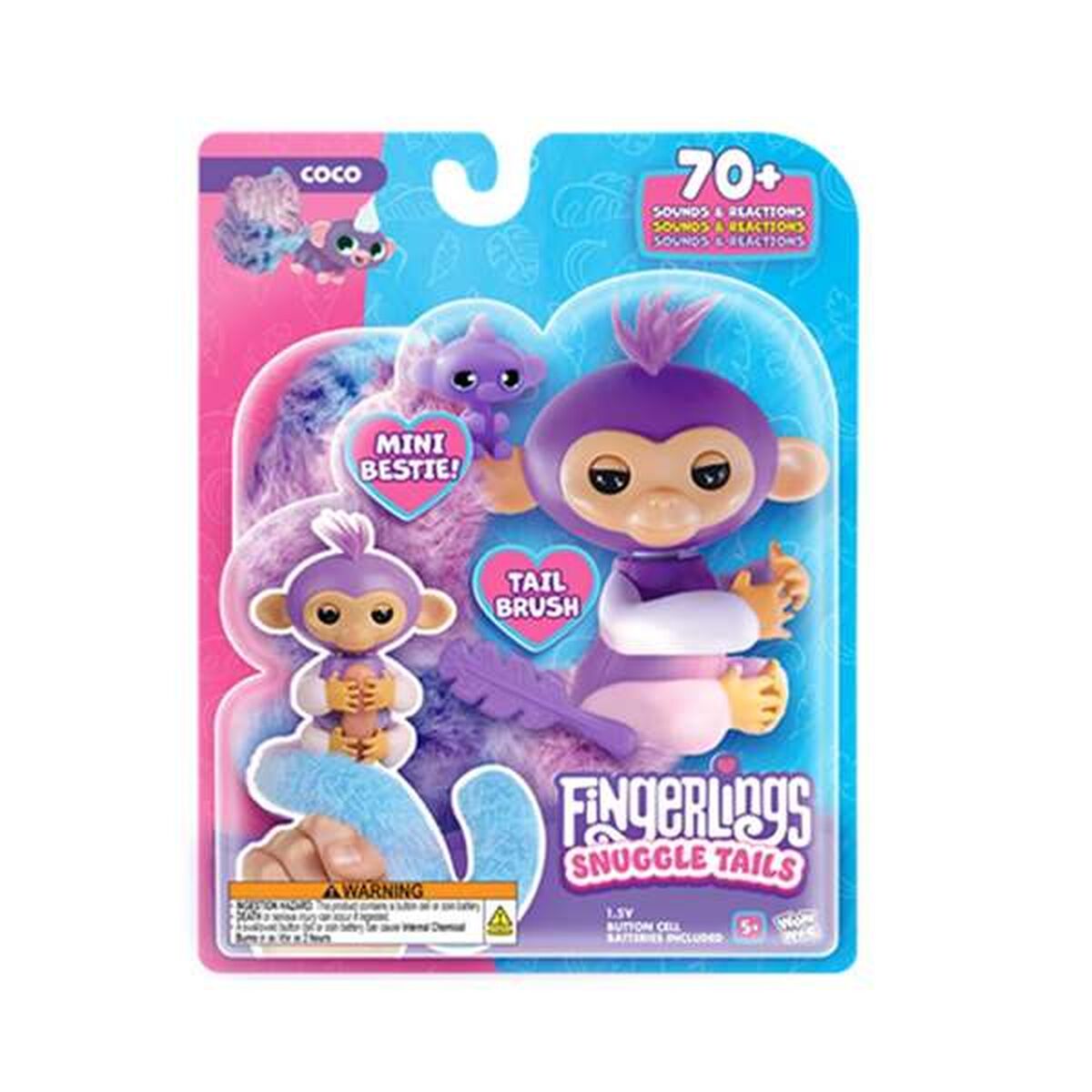 Fluffy toy Bizak Fingerlings Fluffy toy Bizak Fingerlings