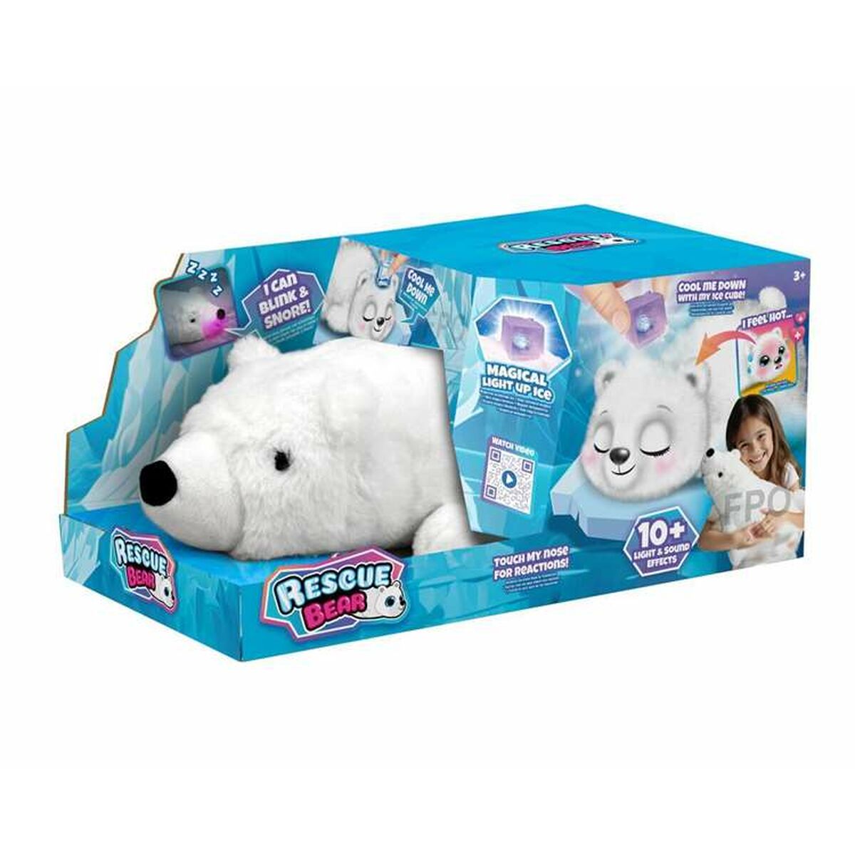 Teddy Bear Bizak Rescue Bear White Teddy Bear Bizak Rescue Bear White