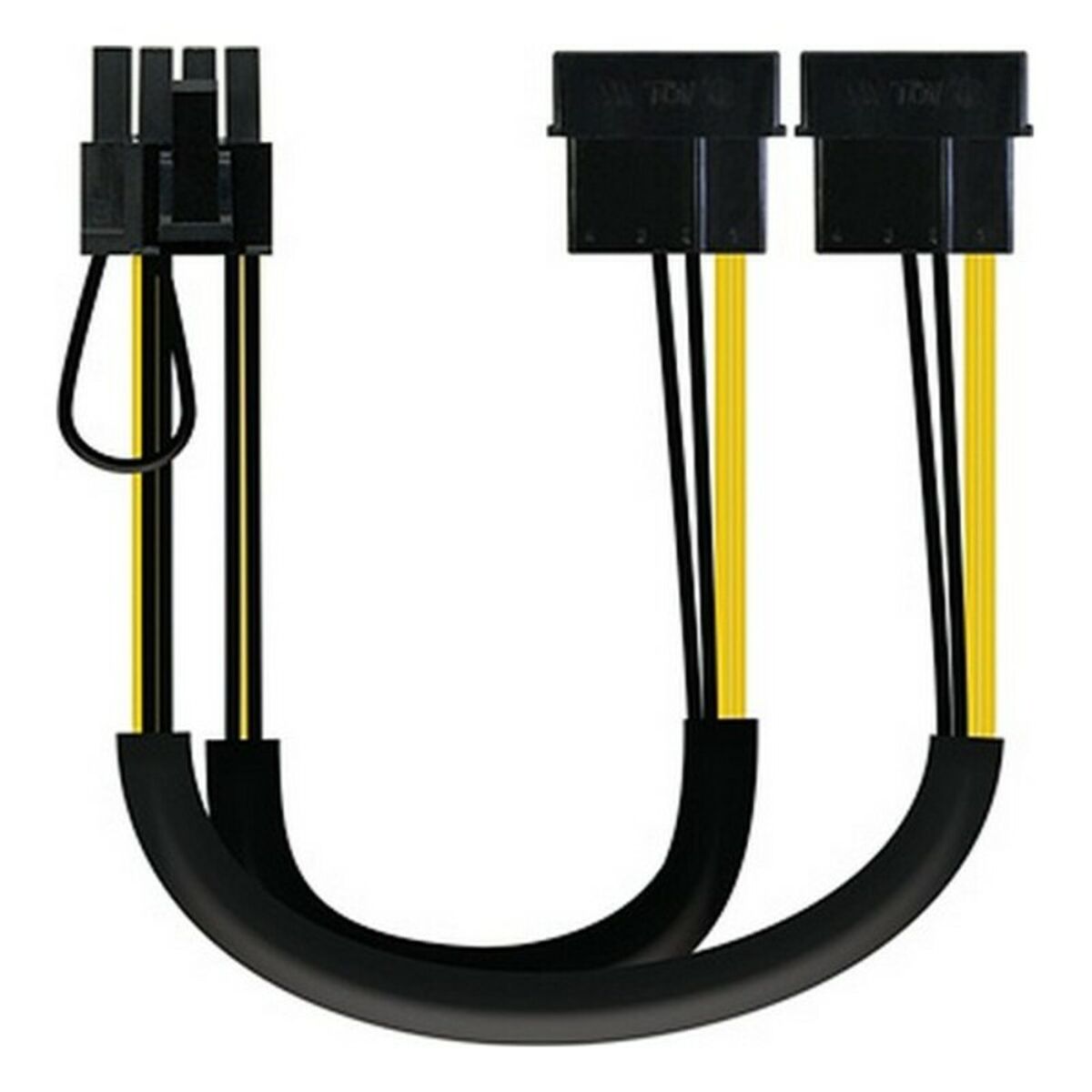 Power Cord Molex NANOCABLE 10.19.1201 PCI-e (20 cm) Power Cord Molex NANOCABLE 10.19.1201 PCI-e (20 cm)