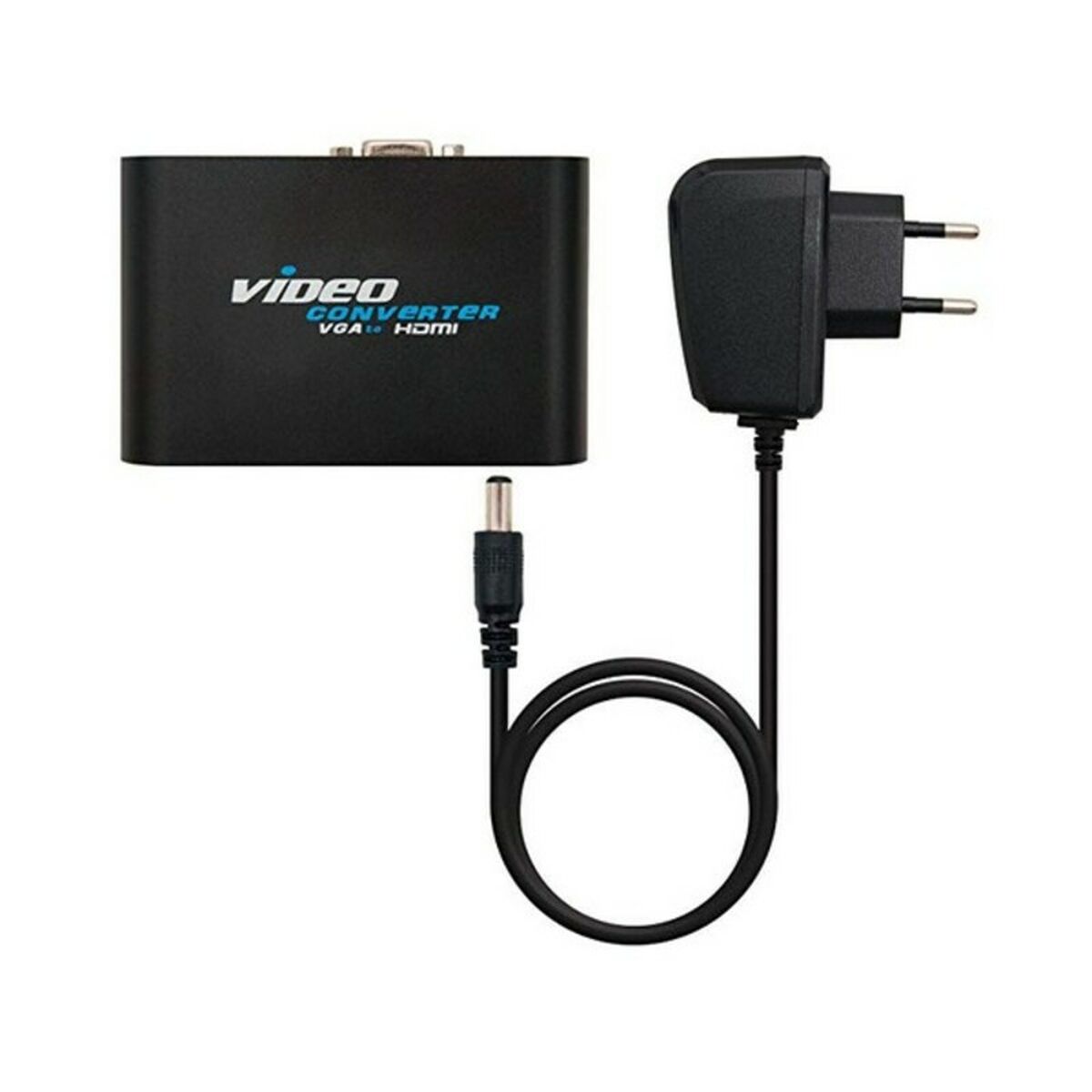VGA to HDMI Adapter with Audio NANOCABLE 10.16.2101-BK VGA to HDMI Adapter with Audio NANOCABLE 10.16.2101-BK