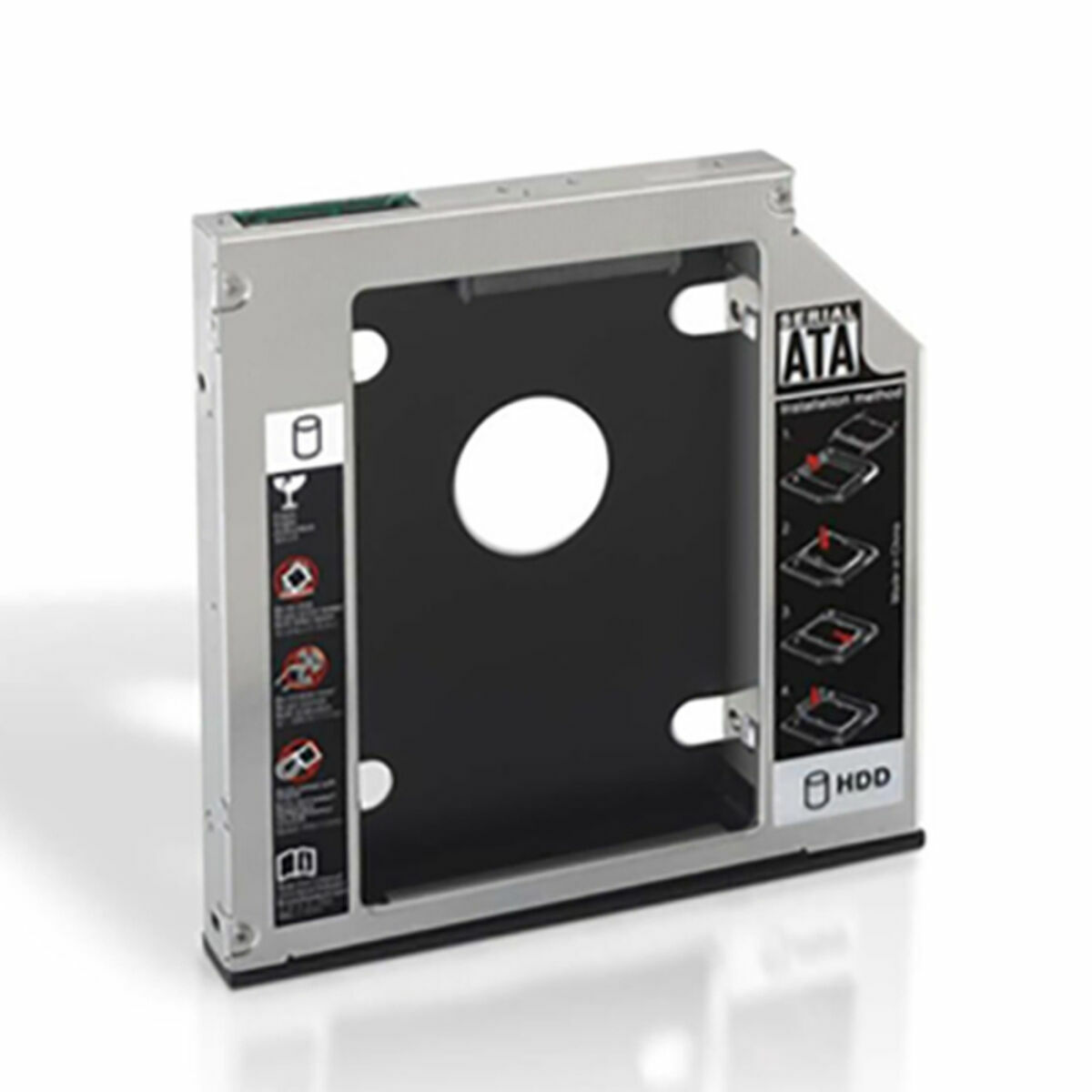 2-Disc Metal Adapter (3.5 “/ 8.89 cm) NANOCABLE 10.99.0002