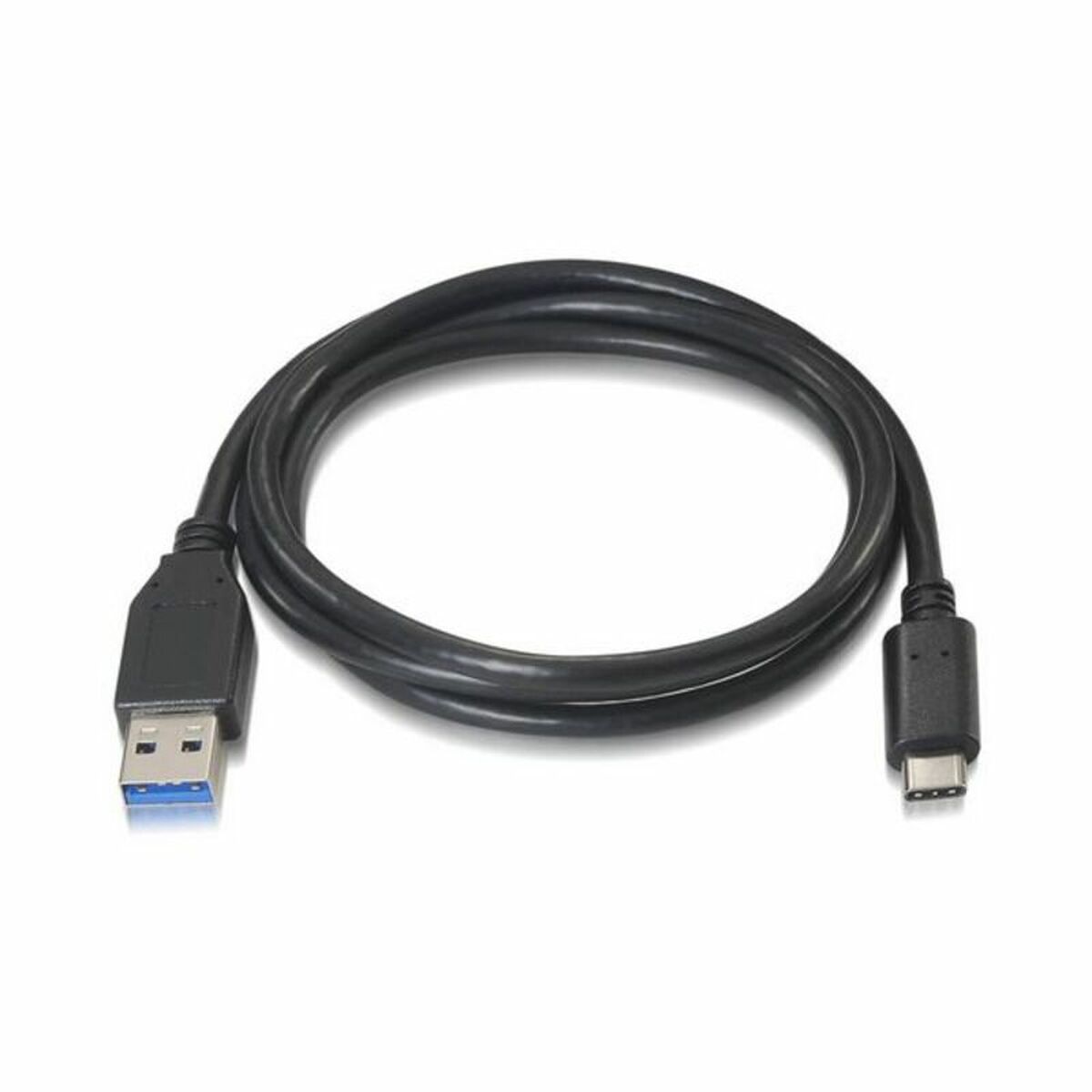 Cable NANOCABLE 10.01.4001 Black 1 m Cable NANOCABLE 10.01.4001 Black 1 m