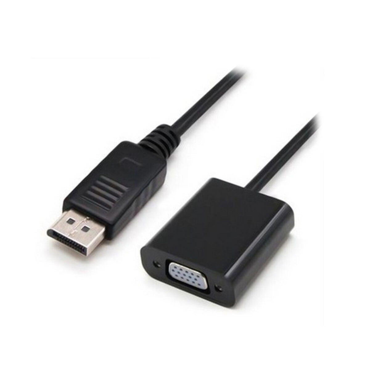 DisplayPort to SVGA adapter NANOCABLE 10.16.0602 Black 15 cm DisplayPort to SVGA adapter NANOCABLE 10.16.0602 Black 15 cm