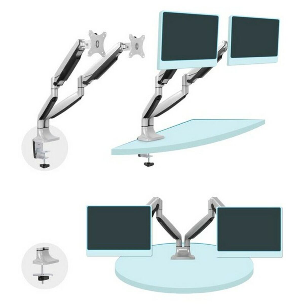 Screen Table Support TooQ DB3132TNR-S 13″ – 32″ 13″ 18 kg