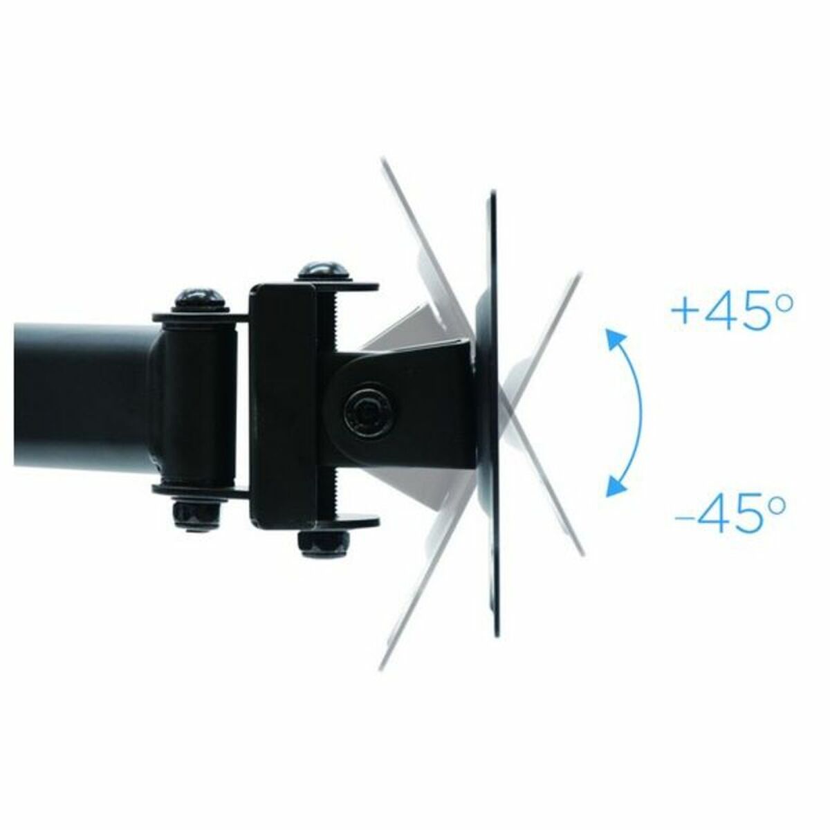 TV Desk Support TooQ DB1327TN-B 13″-27″ 8 kg Black