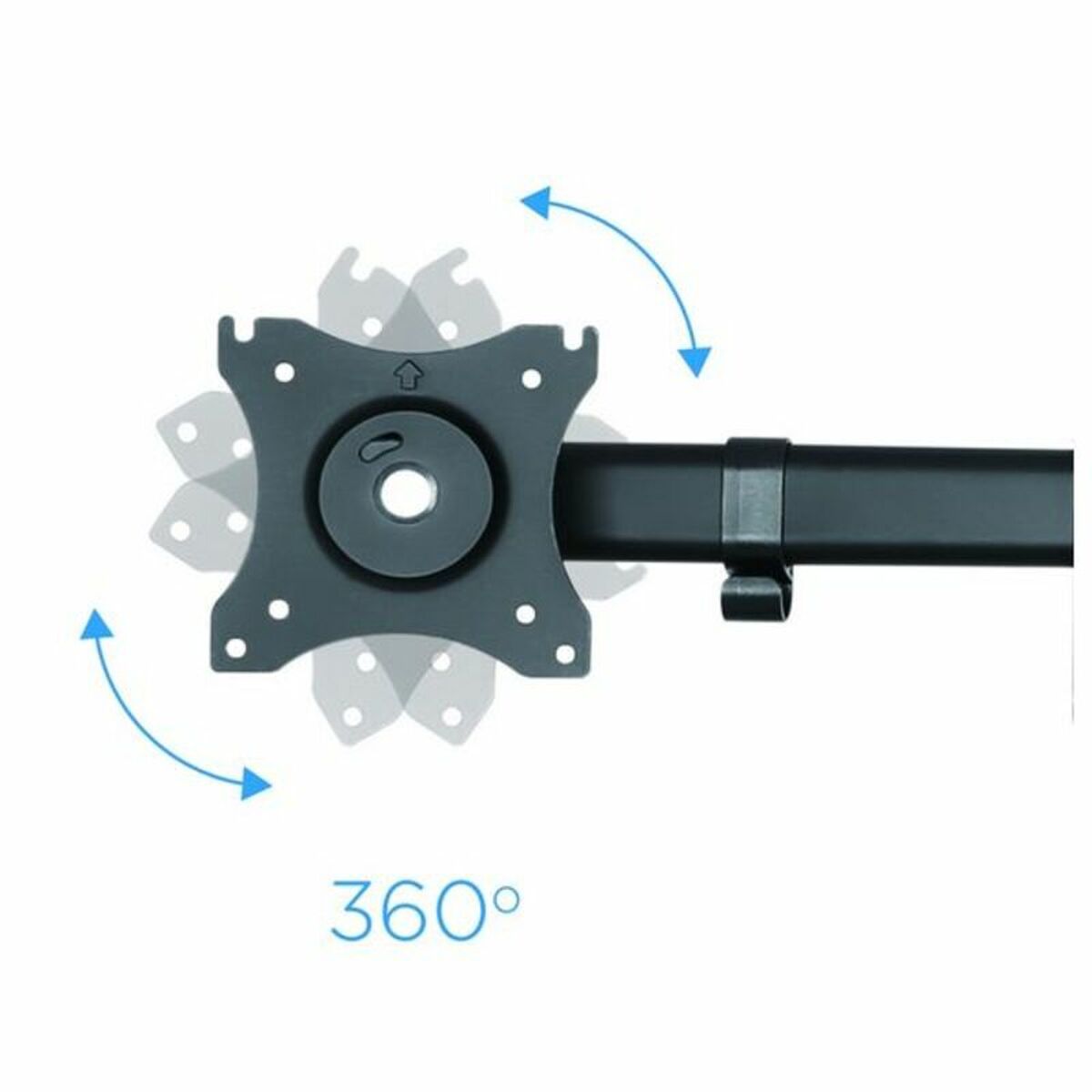 TV Desk Support TooQ DB1327TN-B 13″-27″ 8 kg Black