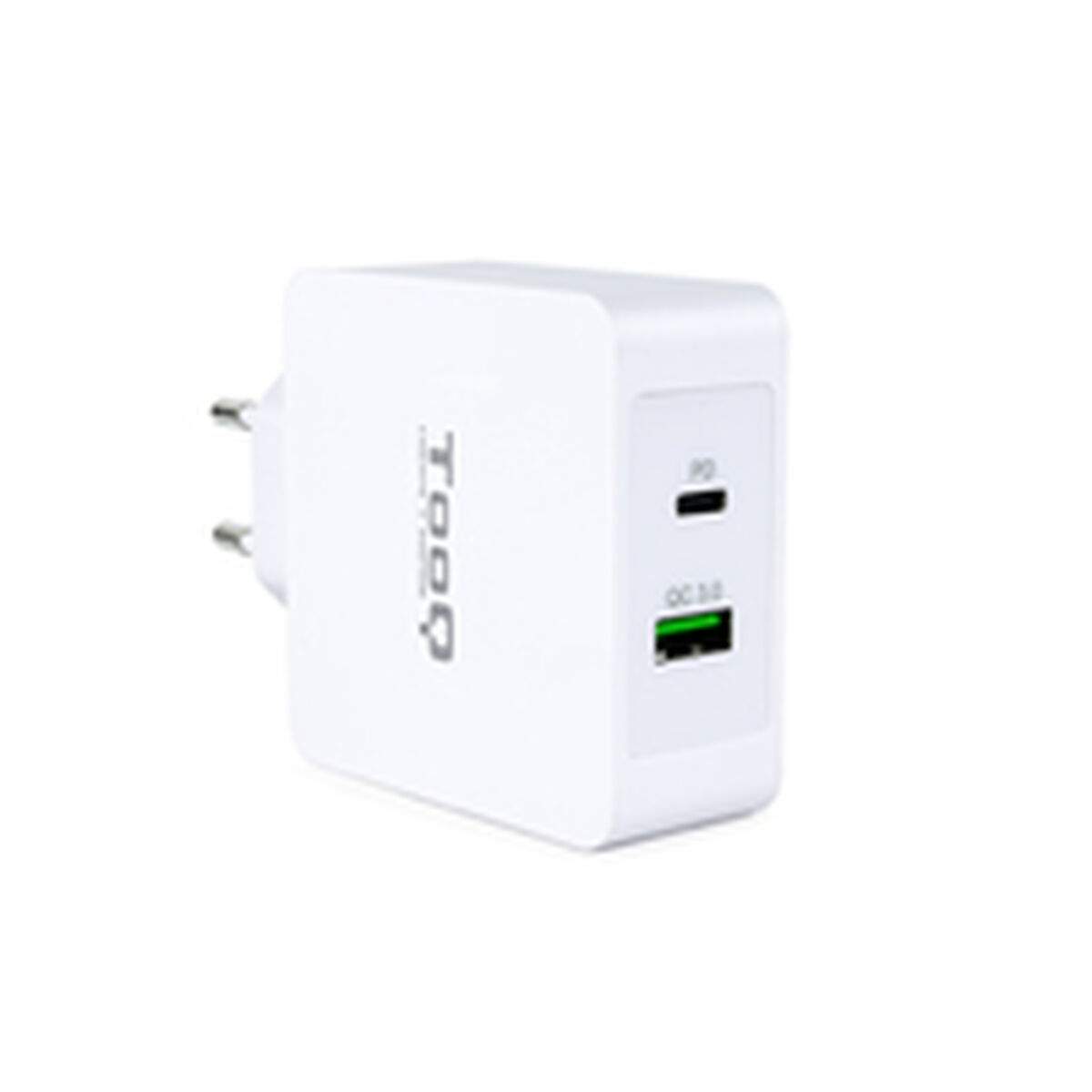 USB Wall Charger TooQ TQWC-2SC03WT White 48 W