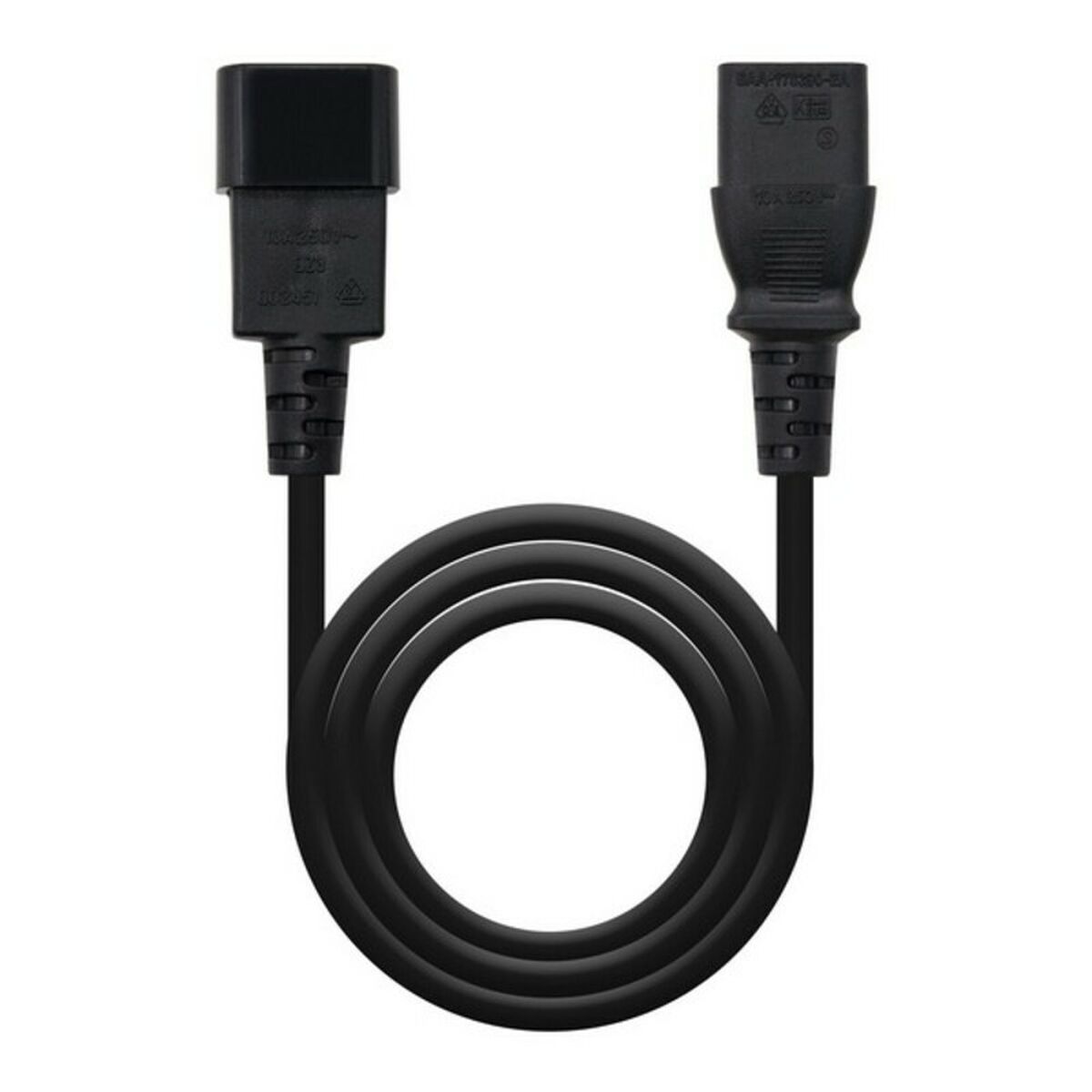 Power Cord NANOCABLE 10.22.0203 (3 m) Power Cord NANOCABLE 10.22.0203 (3 m)