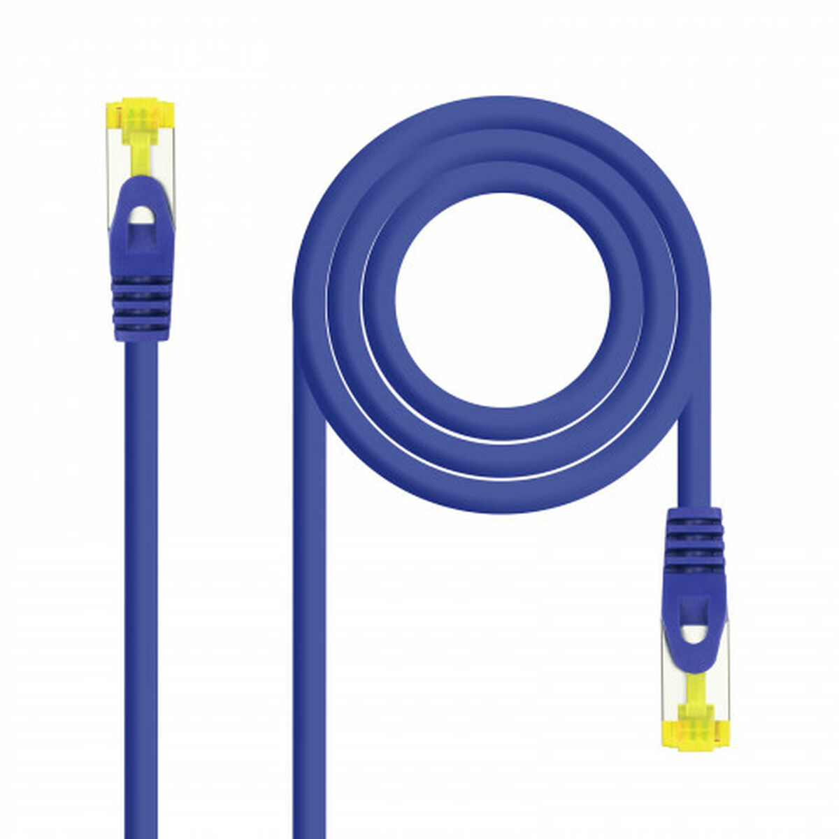 Power Cord NANOCABLE 10.20.1903-BL 3 m Blue Black Power Cord NANOCABLE 10.20.1903-BL 3 m Blue Black