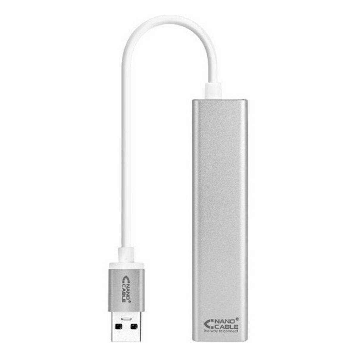 USB 3.0 to Gigabit Ethernet Converter NANOCABLE 10.03.0403 USB 3.0 to Gigabit Ethernet Converter NANOCABLE 10.03.0403
