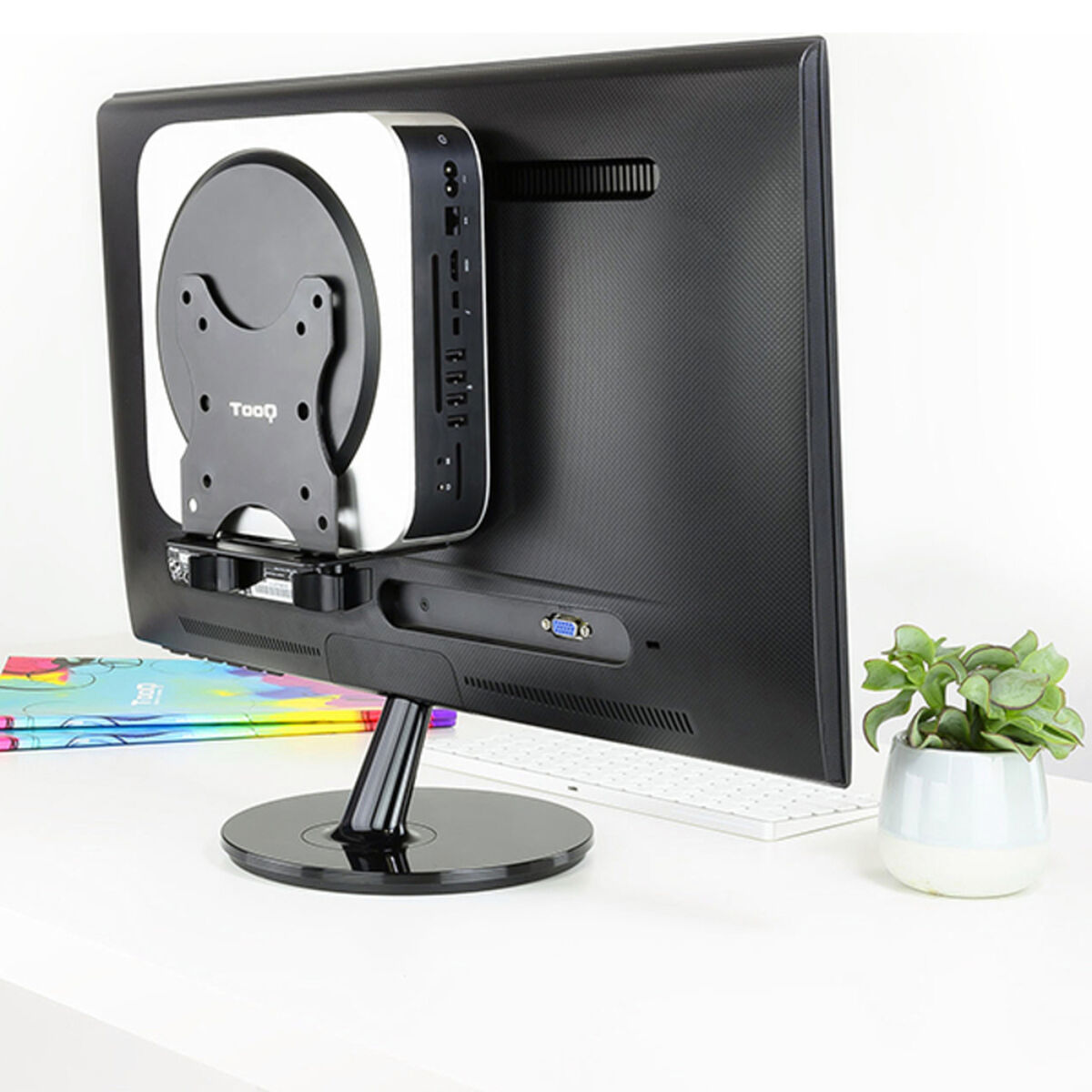 PC Stand TooQ TCCH0001-B 5 Kg Metal PC Stand TooQ TCCH0001-B 5 Kg Metal