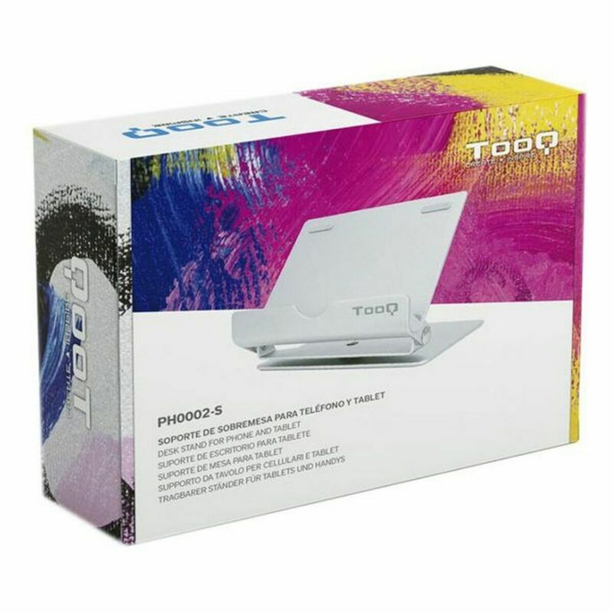 Mobile or tablet support TooQ PH0002-S 90 360 Silver