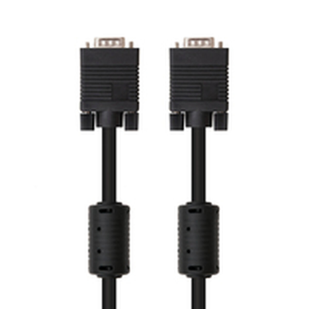 VGA Cable NANOCABLE 10.15.0110 Black 10 m