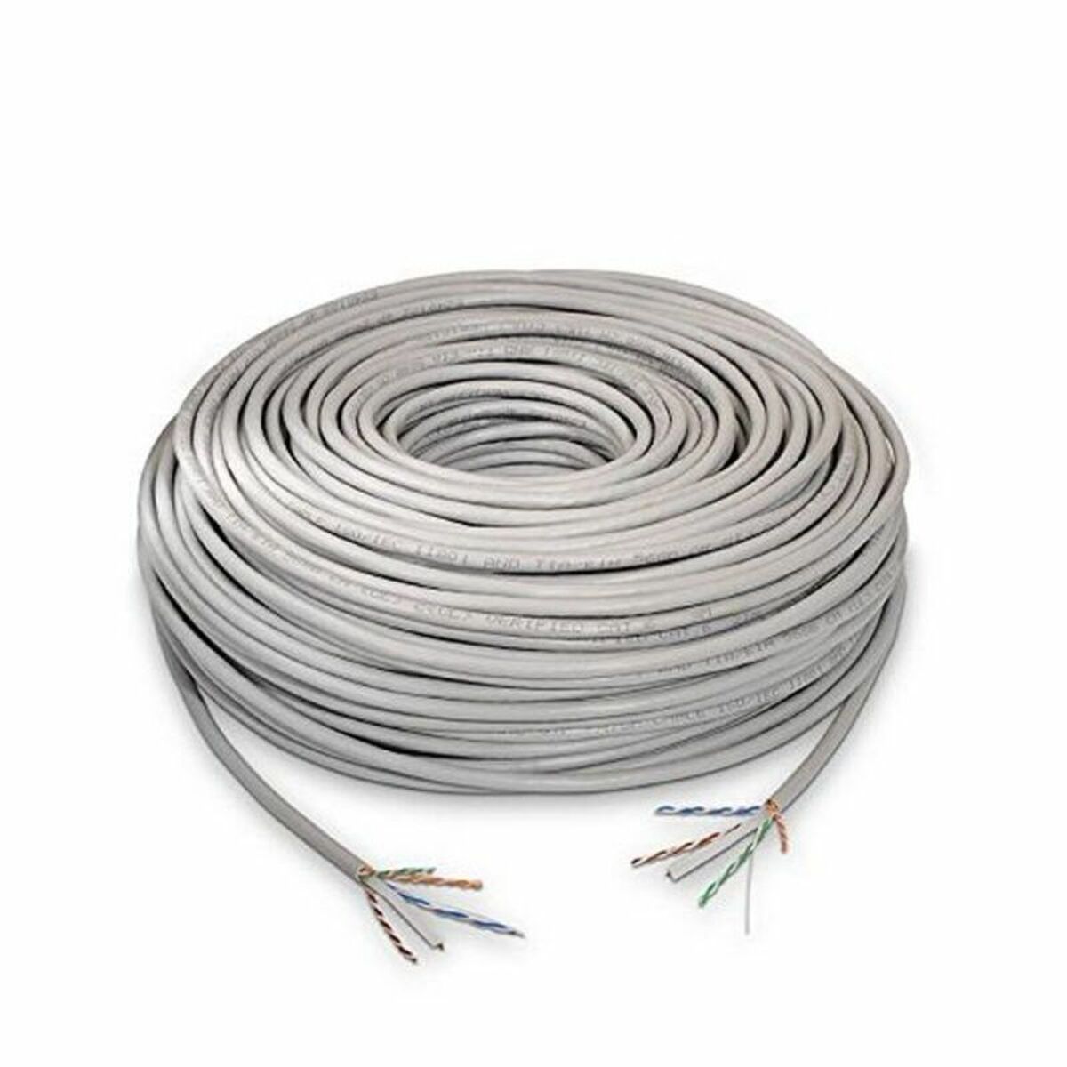 Category 6 Hard UTP RJ45 Cable NANOCABLE 10.20.0504 305 m Grey 305 m Category 6 Hard UTP RJ45 Cable NANOCABLE 10.20.0504 305 m Grey 305 m