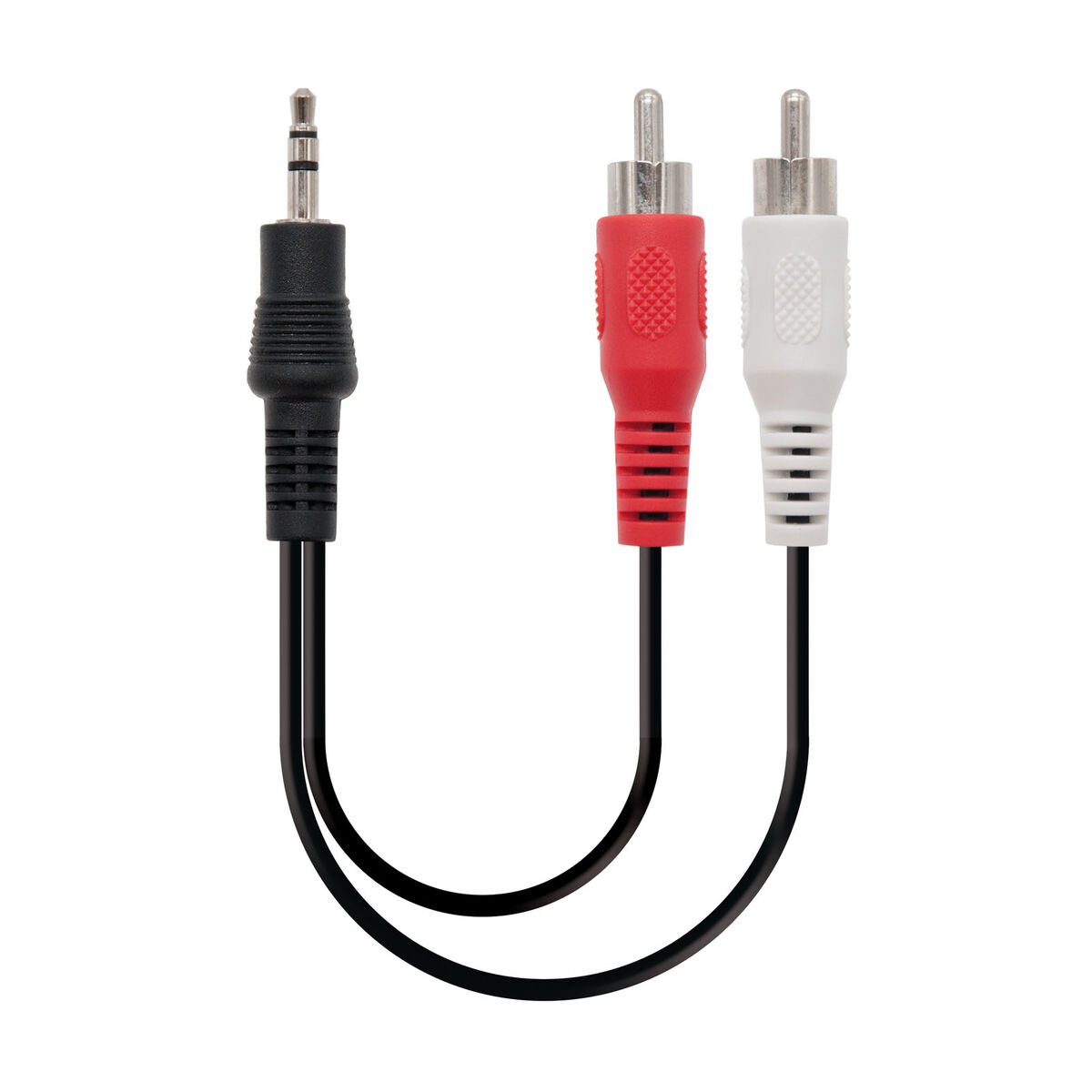 Audio Jack to RCA Cable NANOCABLE 10.24.0305 5 m Audio Jack to RCA Cable NANOCABLE 10.24.0305 5 m