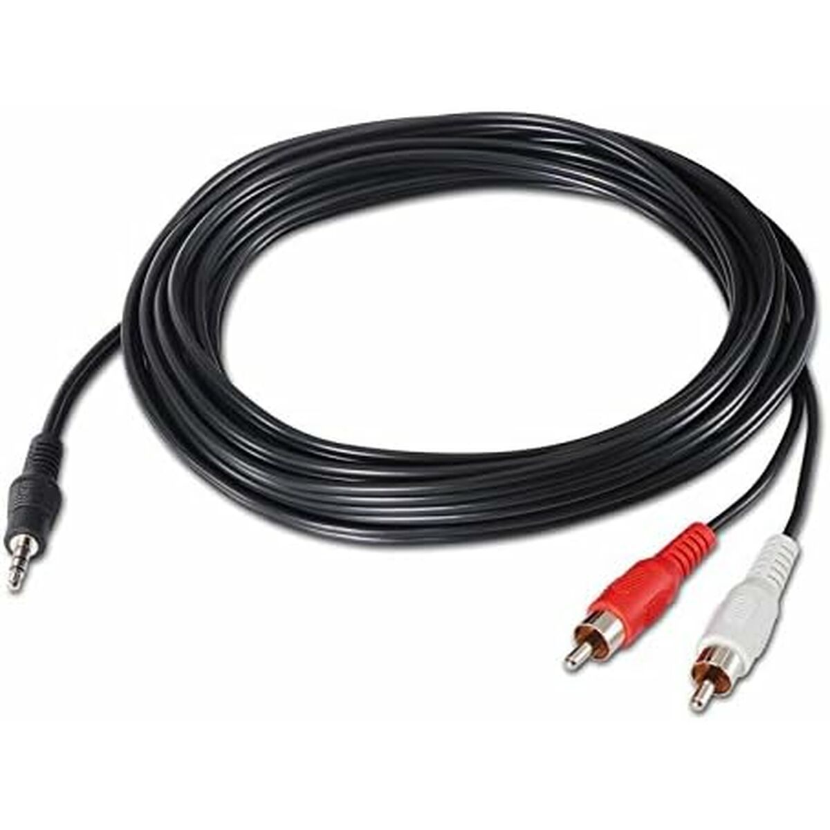 Jack Cable NANOCABLE 10.24.0310 10 m Male Plug RCA x 2 Jack Cable NANOCABLE 10.24.0310 10 m Male Plug RCA x 2