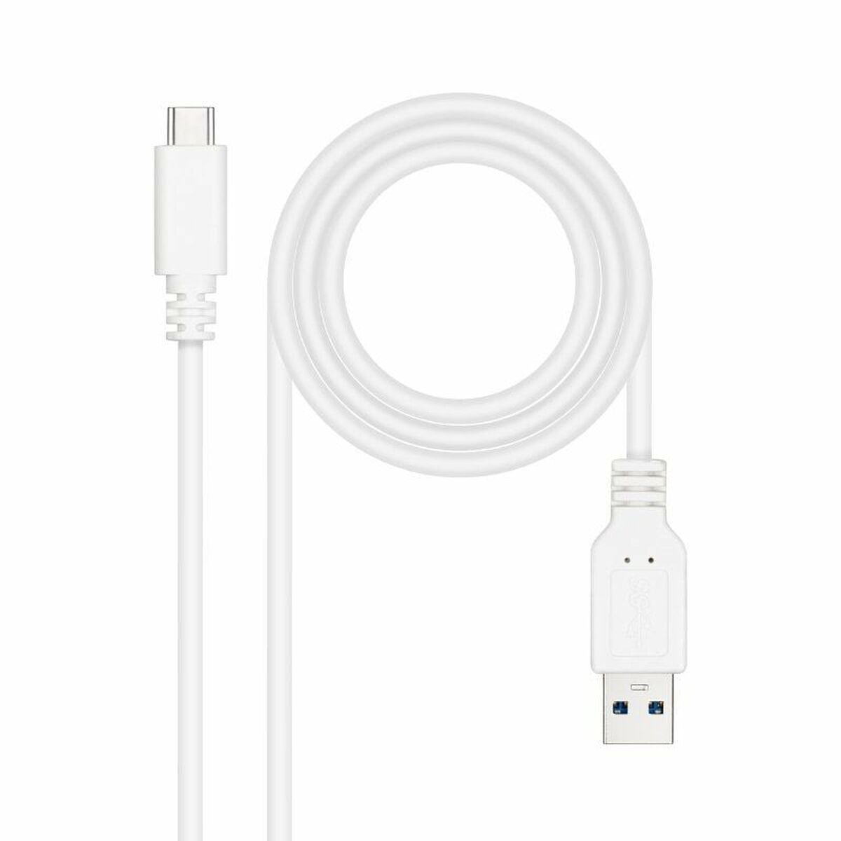 USB-C Cable to USB NANOCABLE 10.01.4002-W 2 m White
