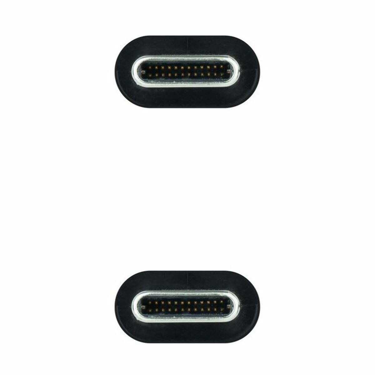 Keyboard case NANOCABLE 10.01.4103 Black 3 m (1 Unit)