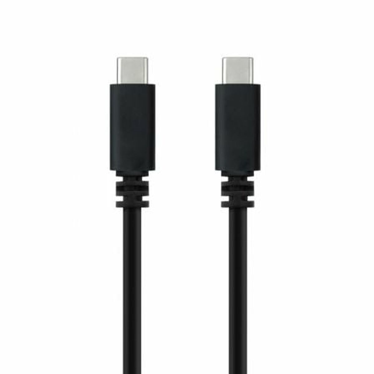 USB Cable NANOCABLE 10.01.2301-L150 Black 1,5 m (1 Unit) USB Cable NANOCABLE 10.01.2301-L150 Black 1,5 m (1 Unit)
