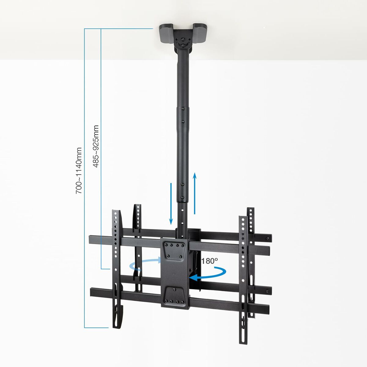 TV Ceiling Support TooQ LPCE2286TSLI-B 43″ 86″ 100 kg