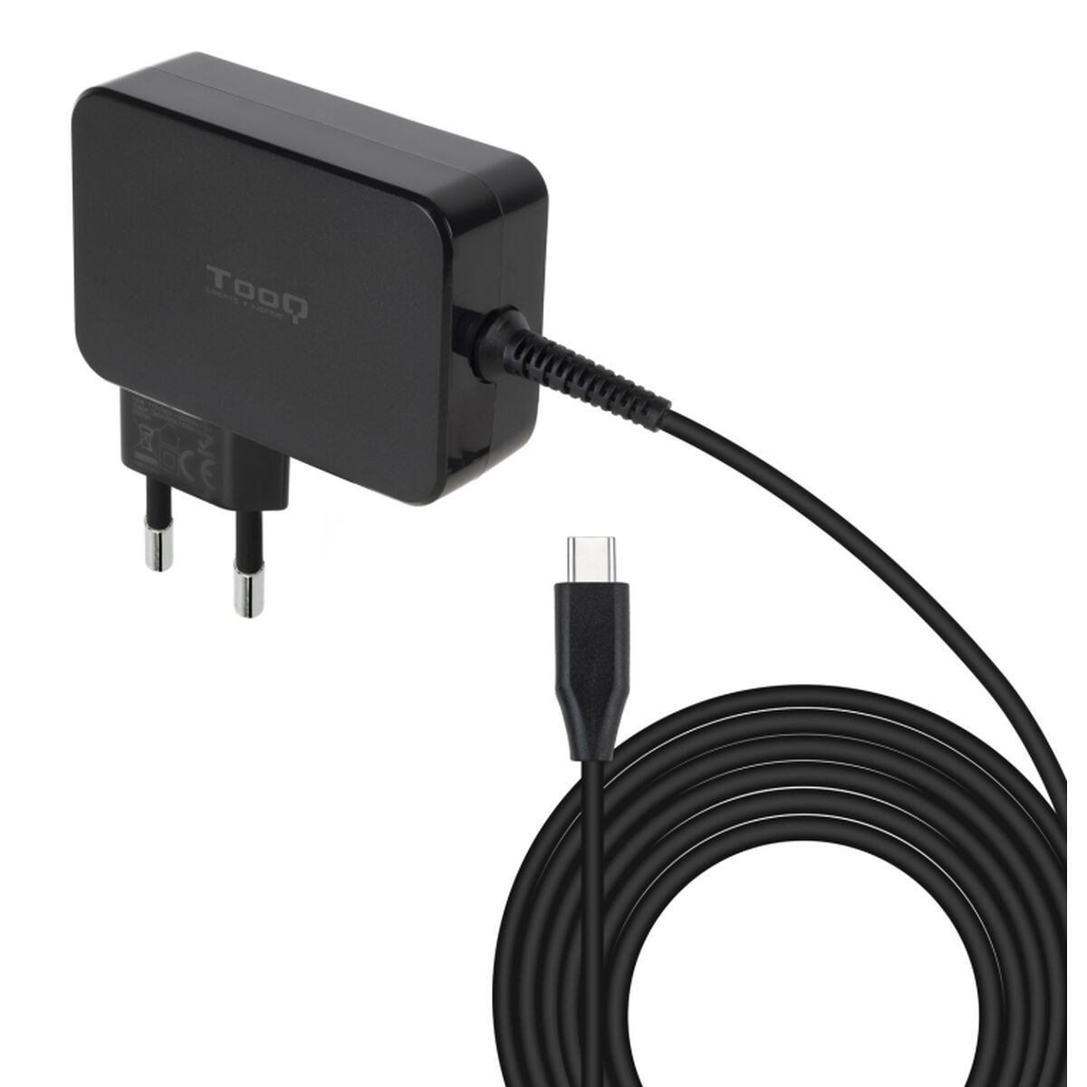 Wall Charger TooQ TQLC-USBCGAN100PD Black 100 W