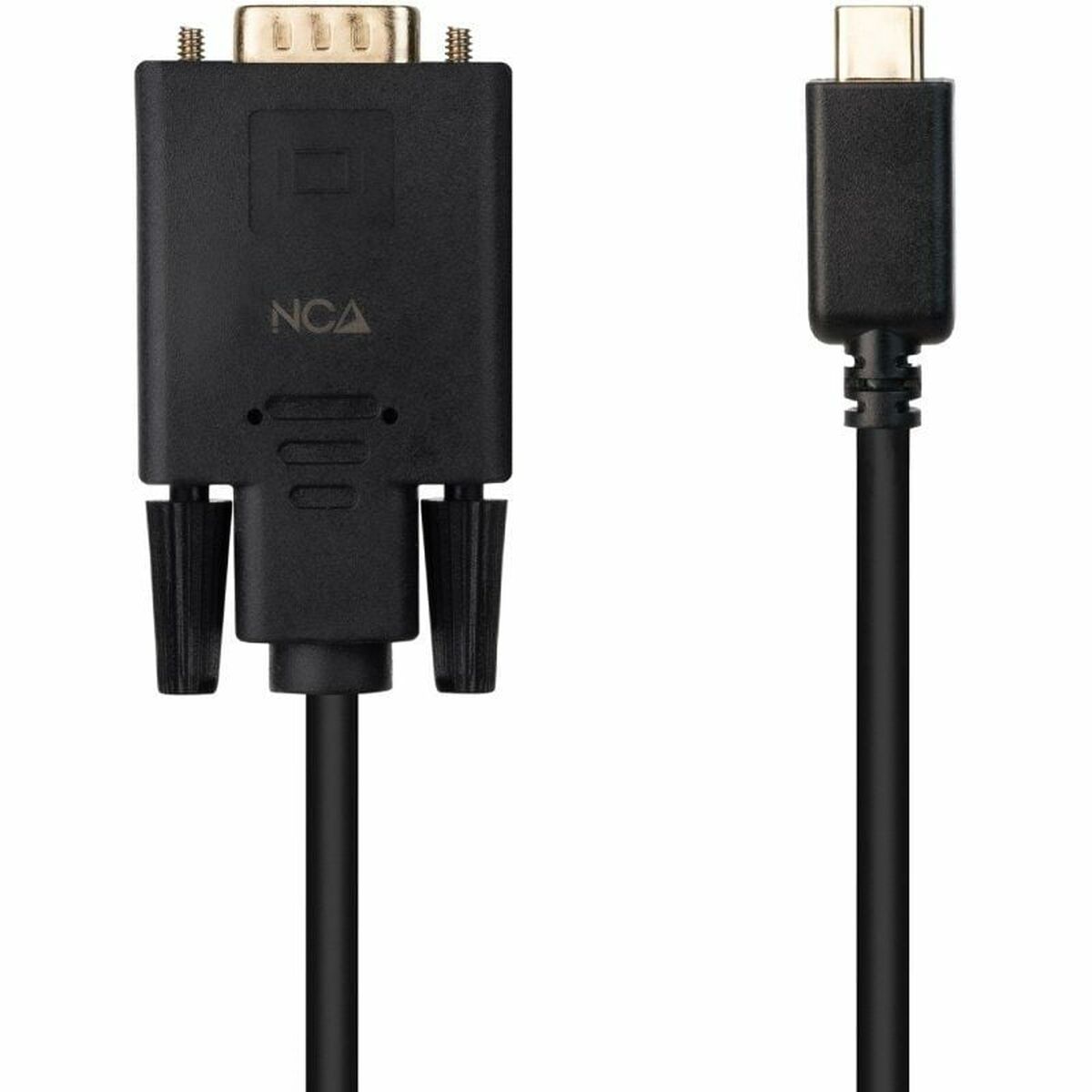 USB Cable NANOCABLE 10.15.5202 Black 1,8 m