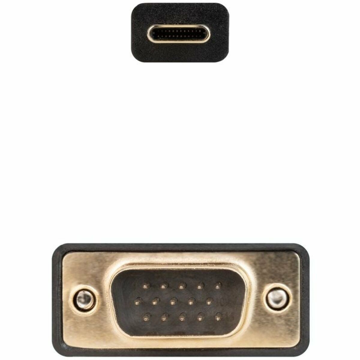 USB Cable NANOCABLE 10.15.5202 Black 1,8 m