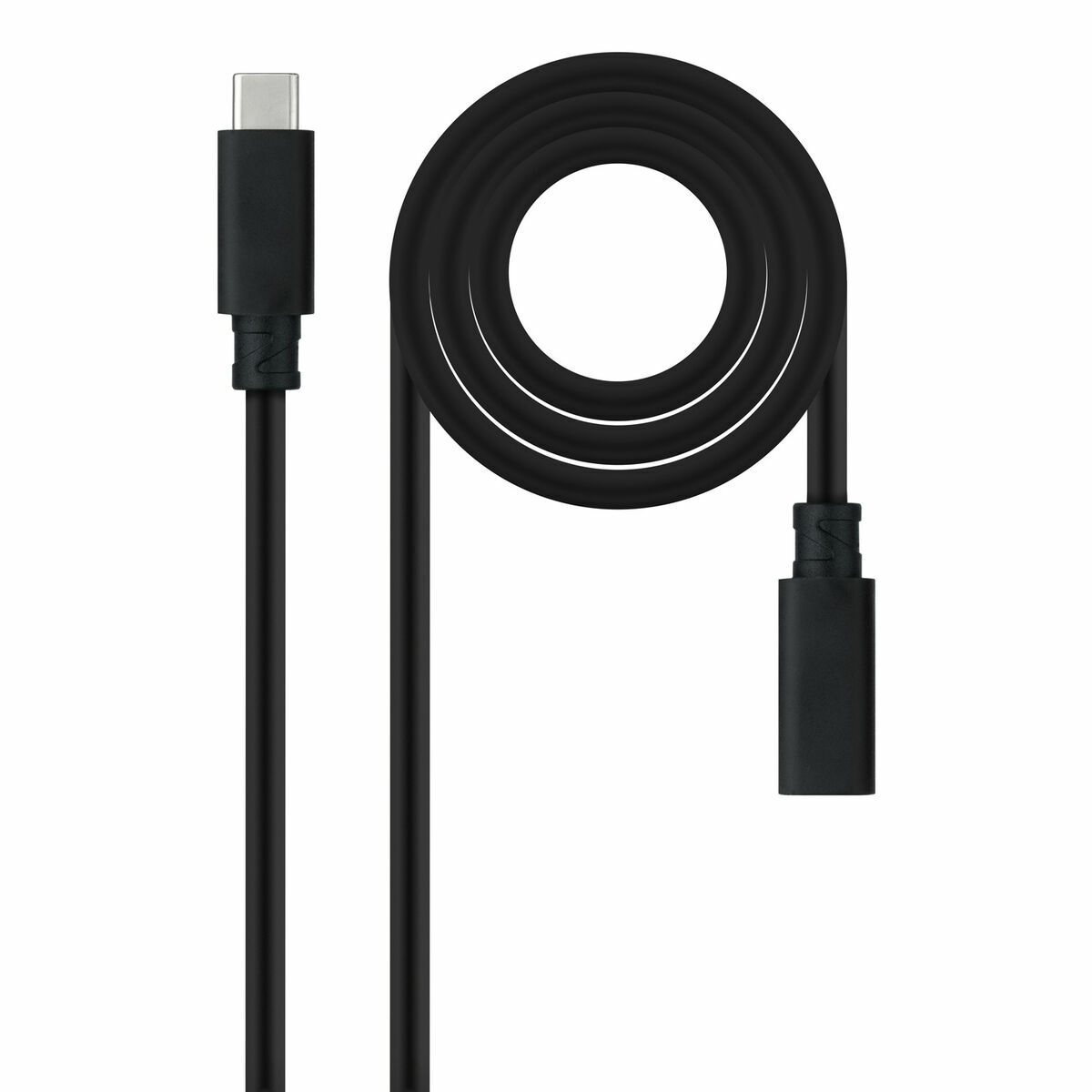 USB Cable NANOCABLE USB 3.2 GEN2x2 Black